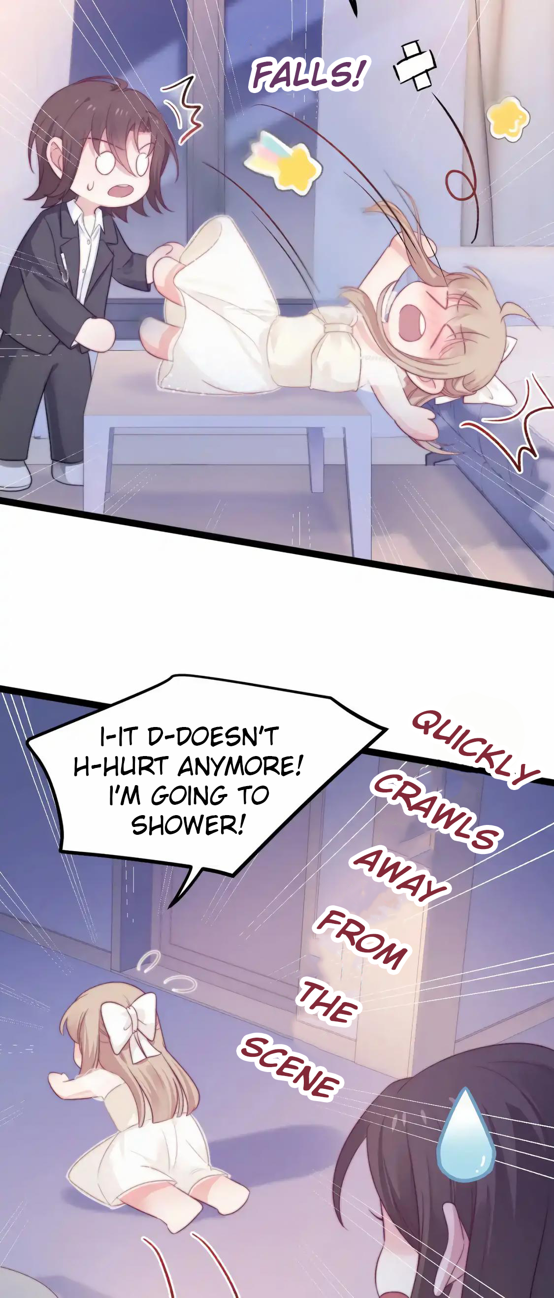 Halaman dari Falling Blue Chapter 33