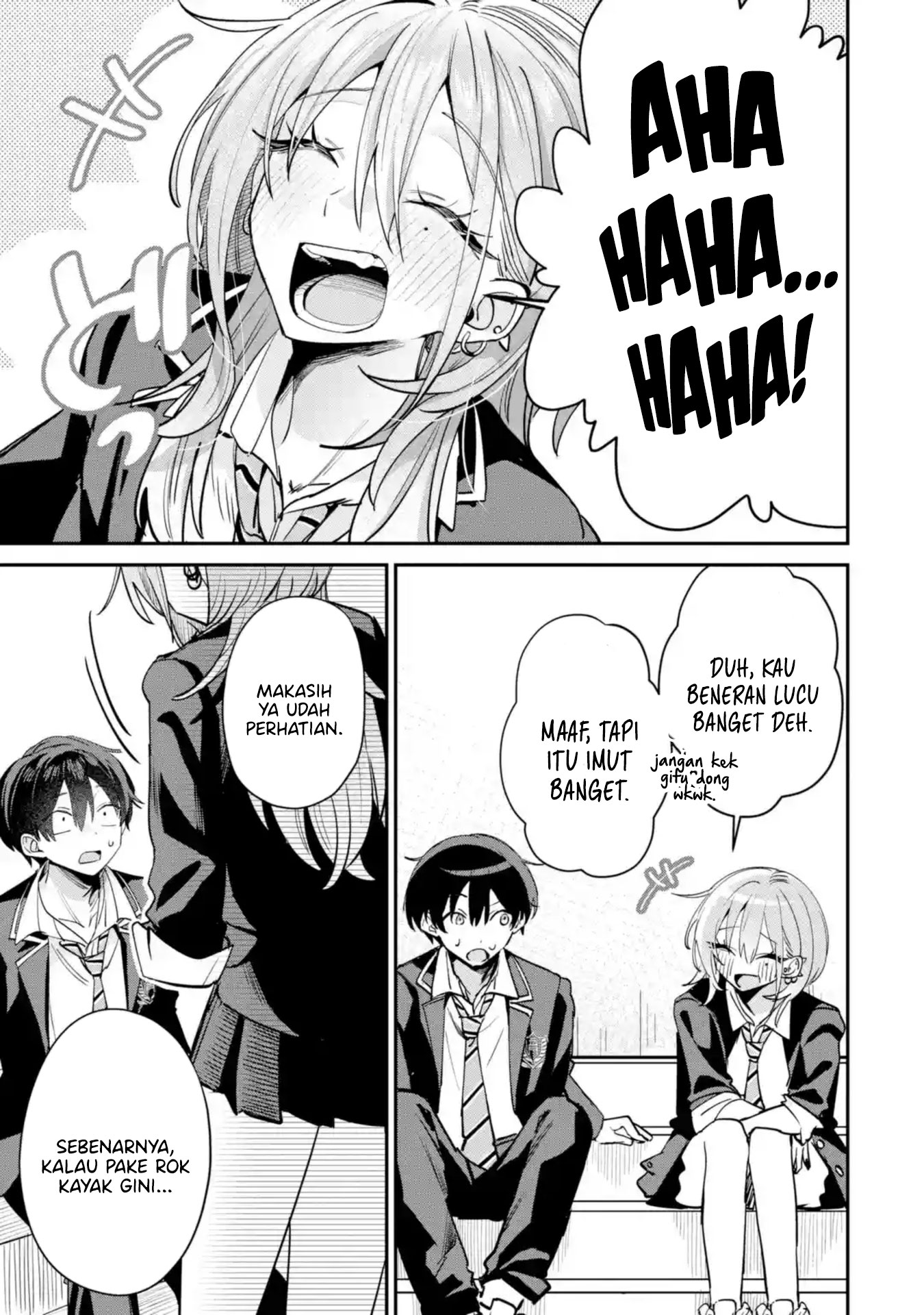 Haimiya-senpai wa Kowakute Kawaii Chapter 19 - halaman 14