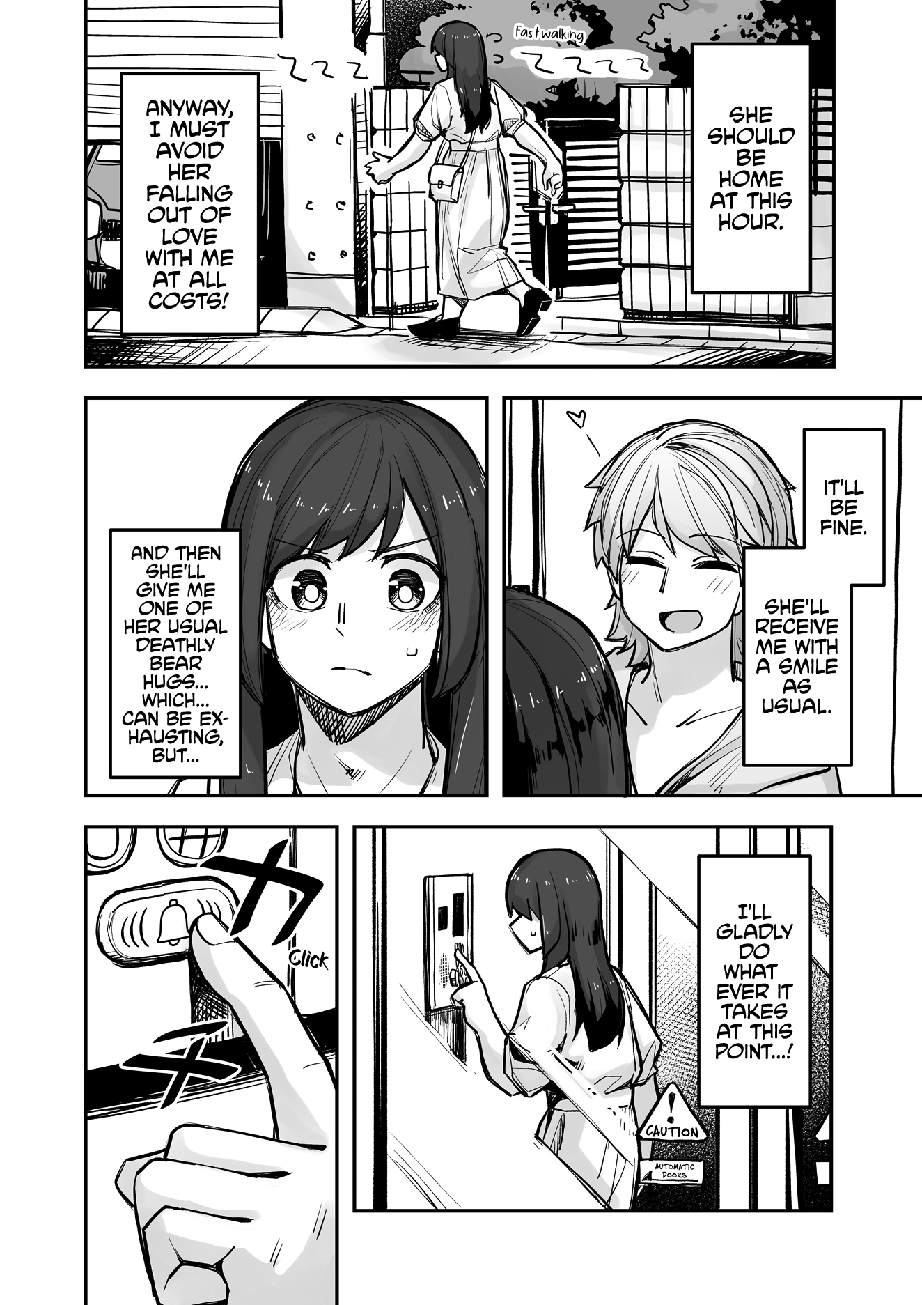 Halaman dari Ikemen Joshi to Josou Danshi Chapter 102