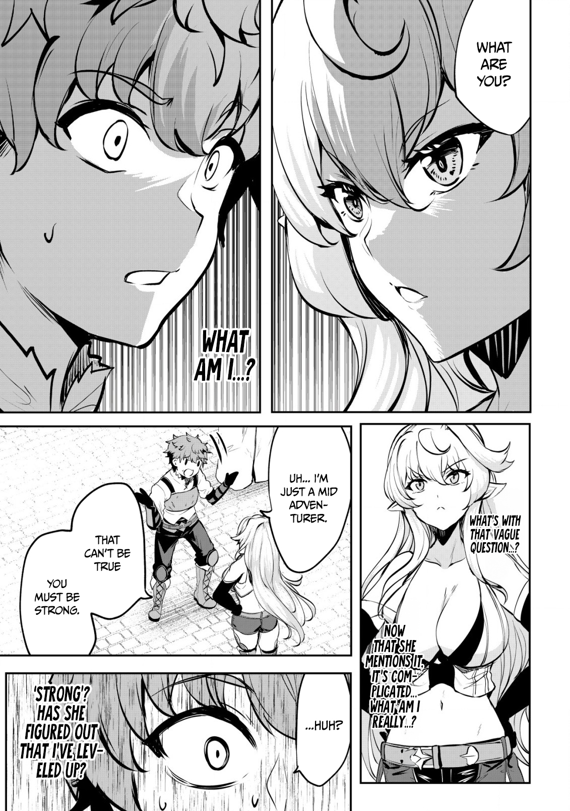 Halaman dari Dore dake Doryoku Shite mo Mannen Level 0 no Ore wa Tsuihou Sareta ~Shin no Teki to Yobareta Shounen wa, Shachiku Megami to Deatte Saikyou no Chikara wo Te ni Ireru~ Chapter 7