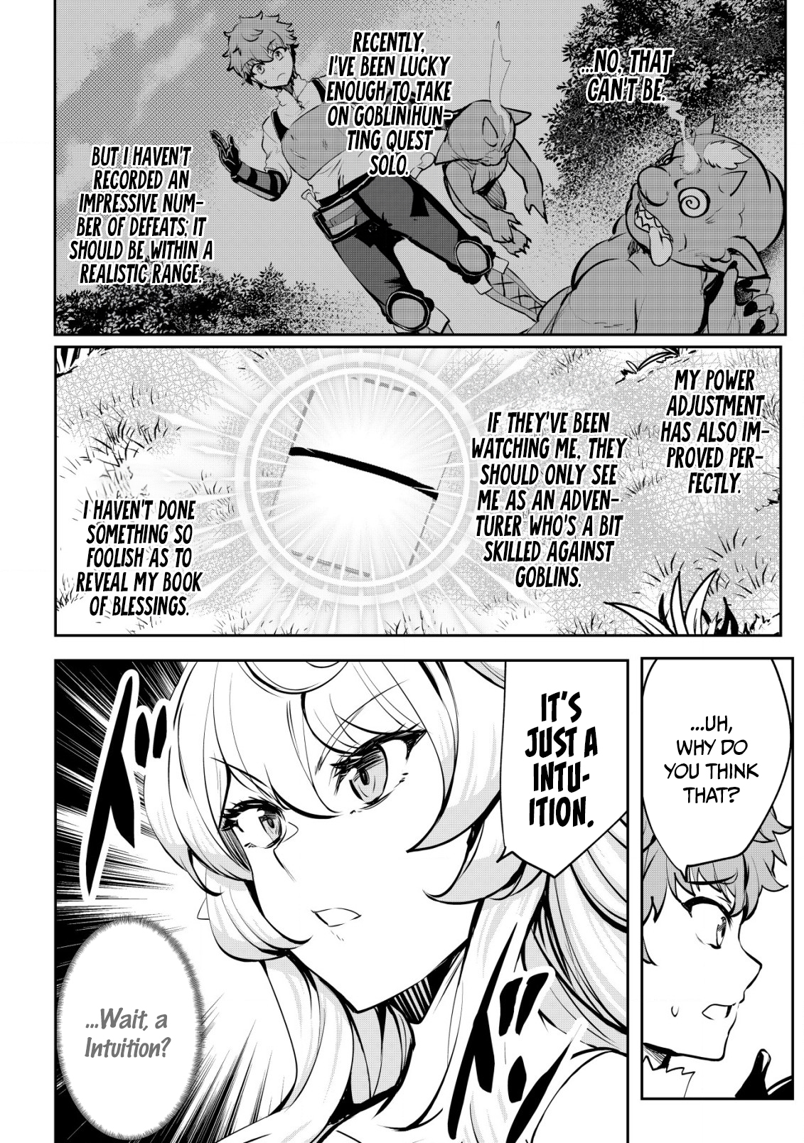 Halaman dari Dore dake Doryoku Shite mo Mannen Level 0 no Ore wa Tsuihou Sareta ~Shin no Teki to Yobareta Shounen wa, Shachiku Megami to Deatte Saikyou no Chikara wo Te ni Ireru~ Chapter 7