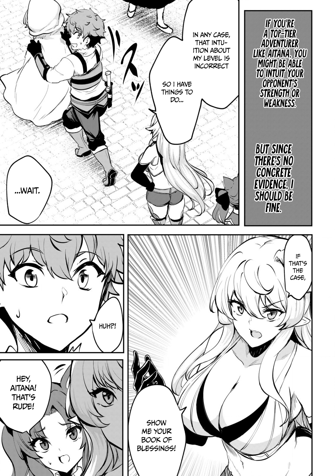 Halaman dari Dore dake Doryoku Shite mo Mannen Level 0 no Ore wa Tsuihou Sareta ~Shin no Teki to Yobareta Shounen wa, Shachiku Megami to Deatte Saikyou no Chikara wo Te ni Ireru~ Chapter 7