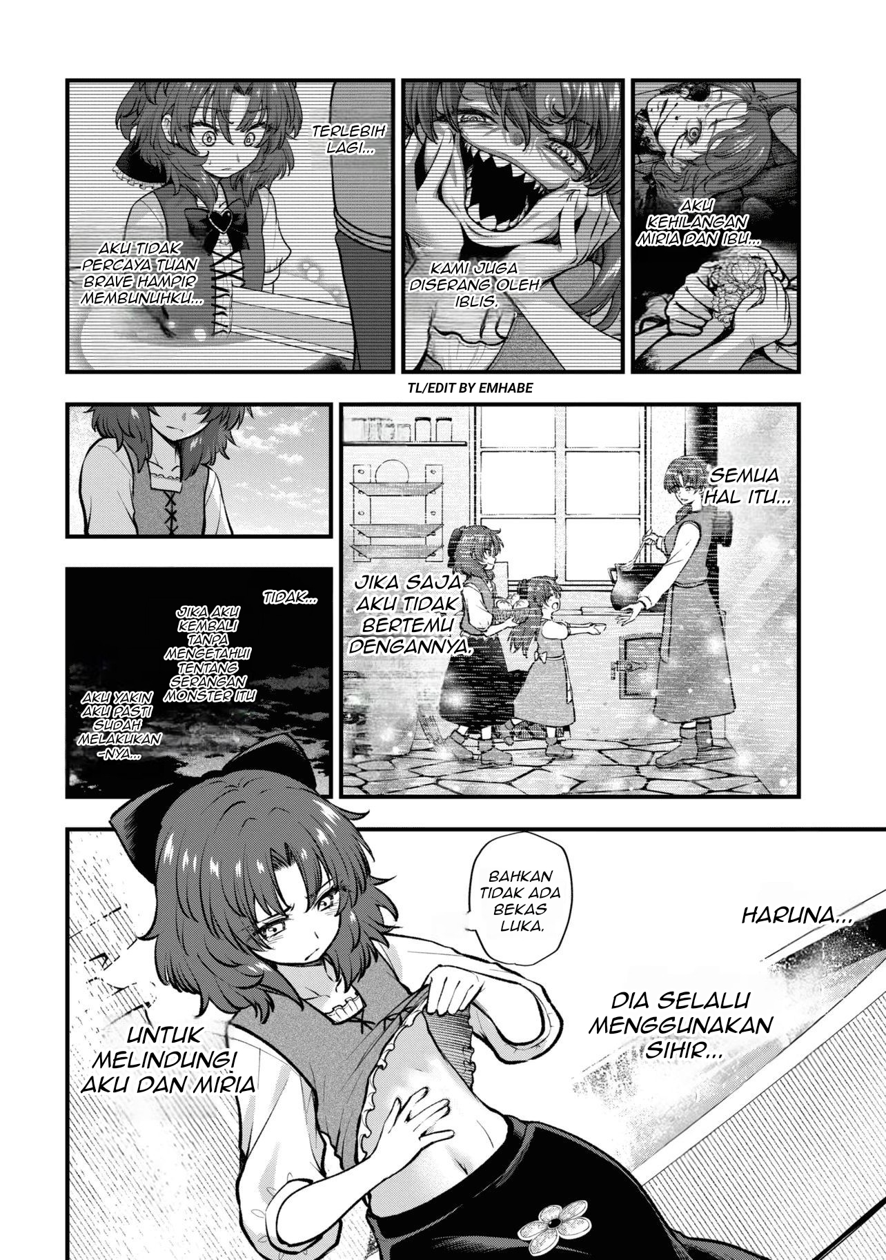 Isekai Mahou Shoujo Radical☆Haruna Chapter 4 - halaman 15