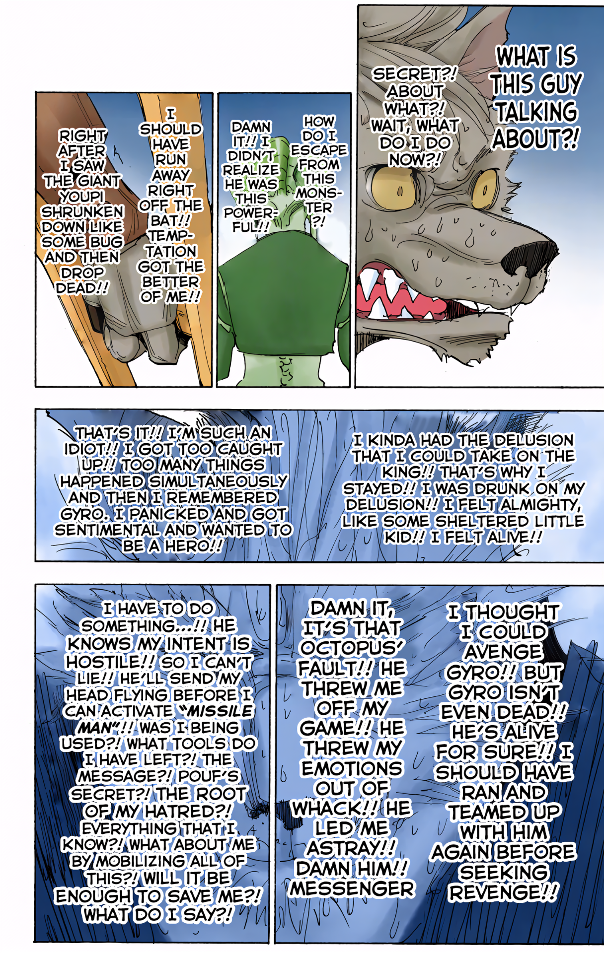 Halaman dari HUNTER x HUNTER (Official Colored) Chapter 312