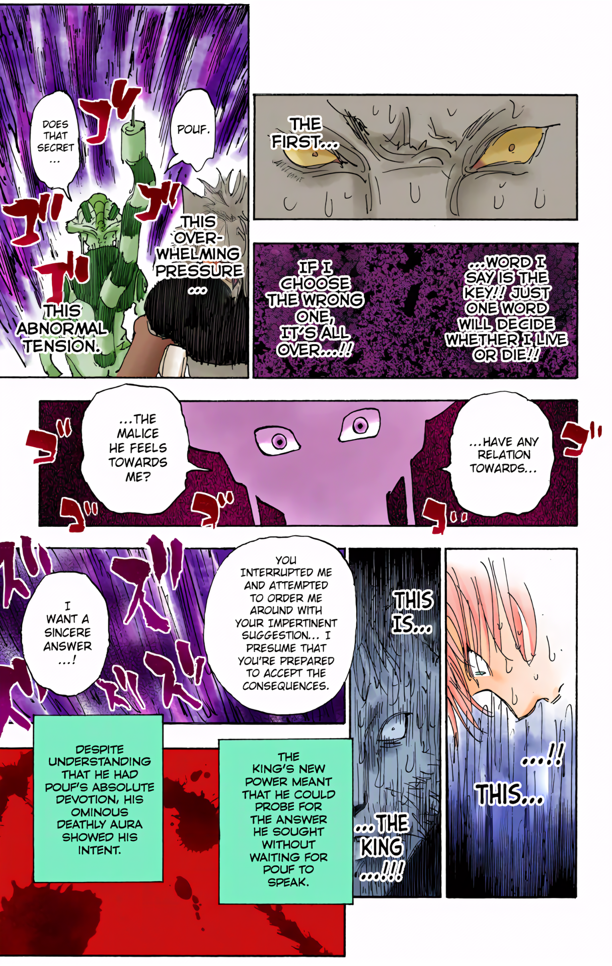 Halaman dari HUNTER x HUNTER (Official Colored) Chapter 312
