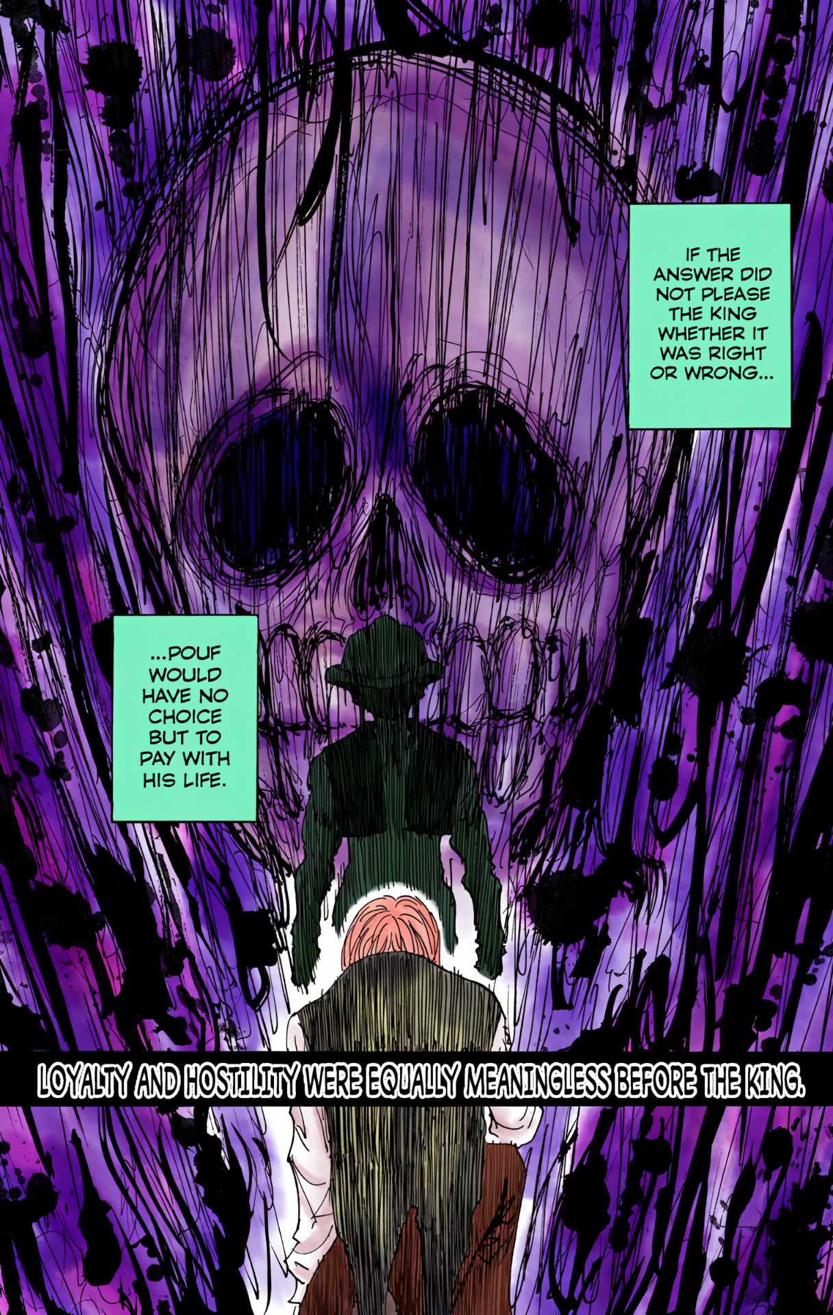 Halaman dari HUNTER x HUNTER (Official Colored) Chapter 312