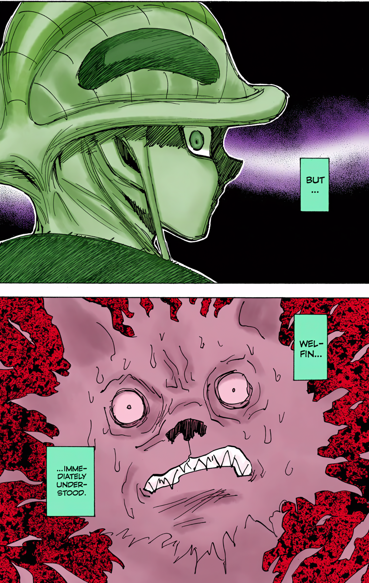 Halaman dari HUNTER x HUNTER (Official Colored) Chapter 312
