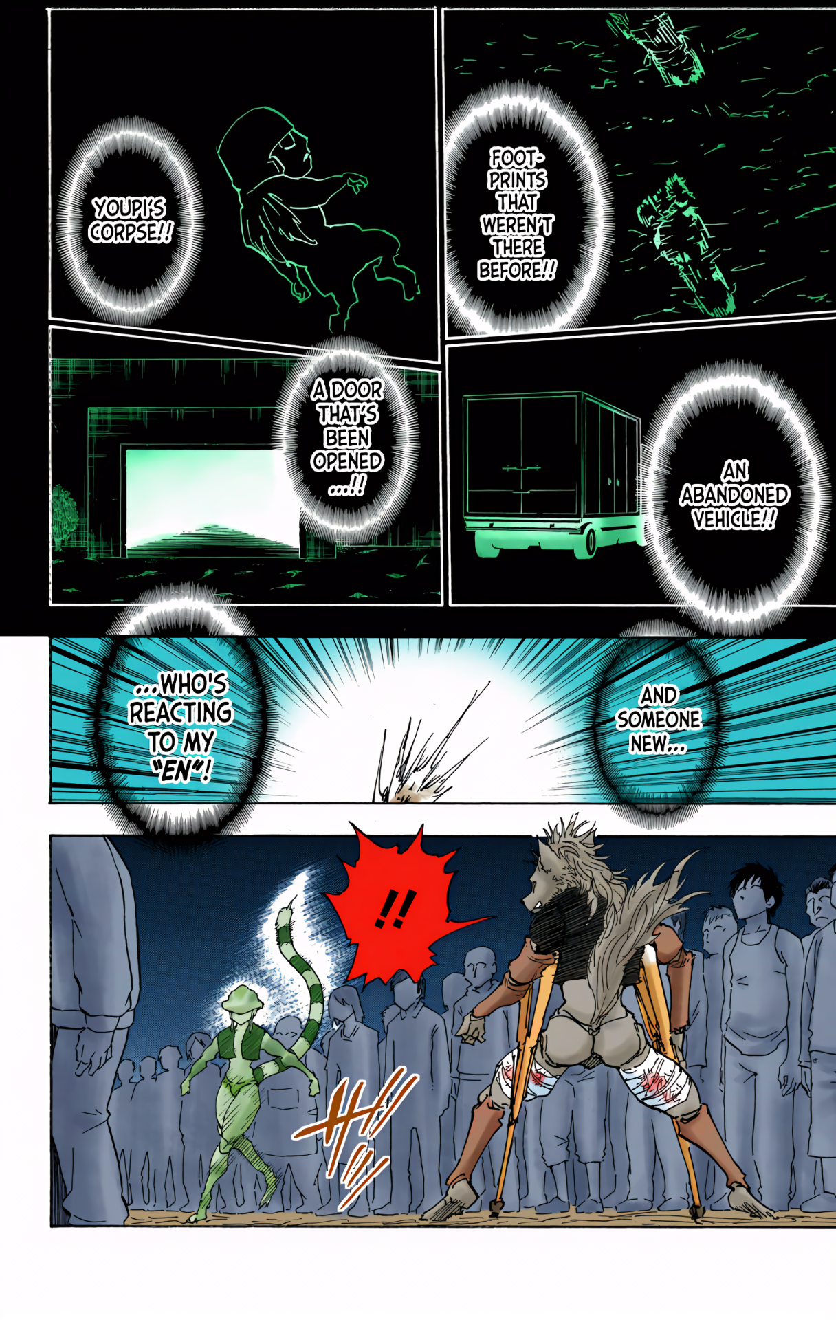 Halaman dari HUNTER x HUNTER (Official Colored) Chapter 312