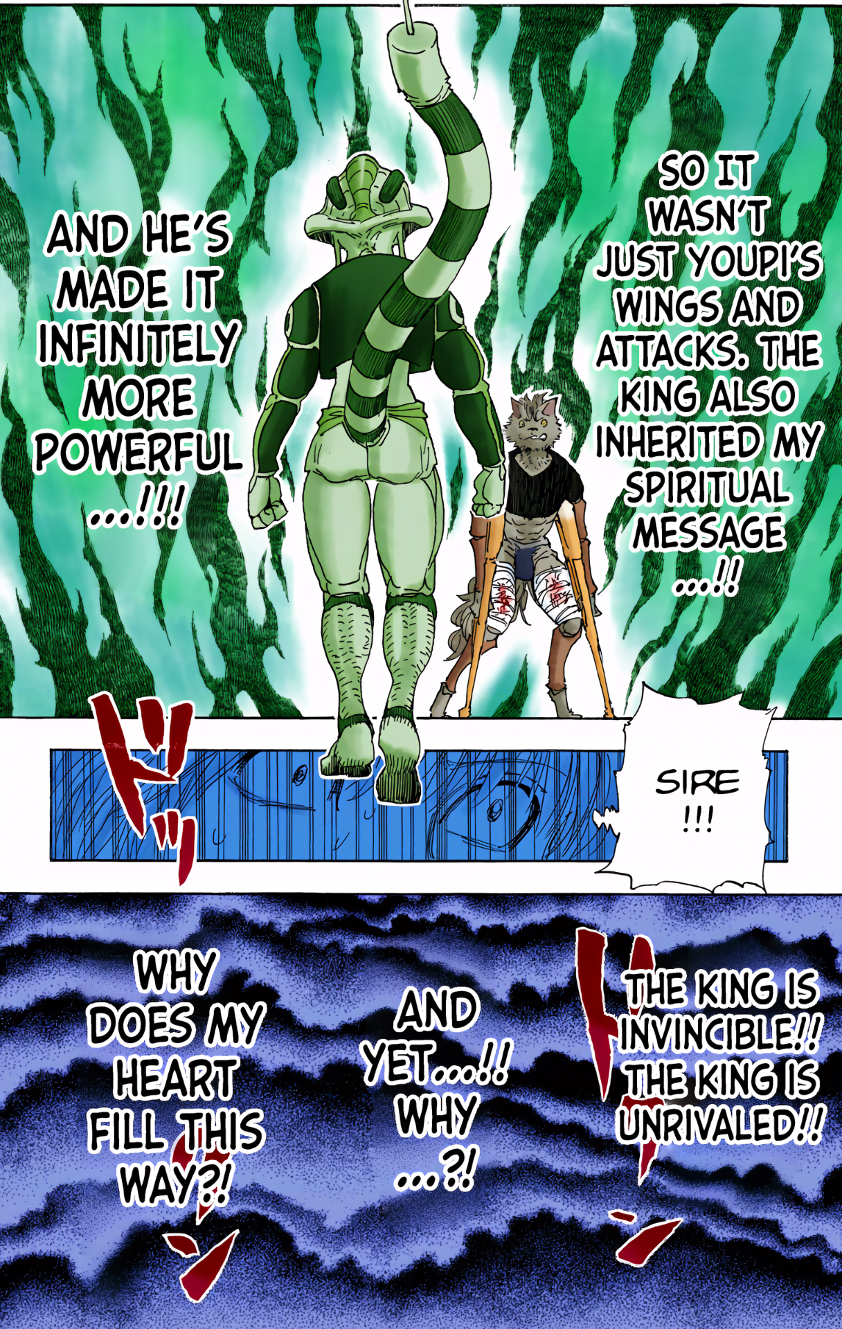 Halaman dari HUNTER x HUNTER (Official Colored) Chapter 312