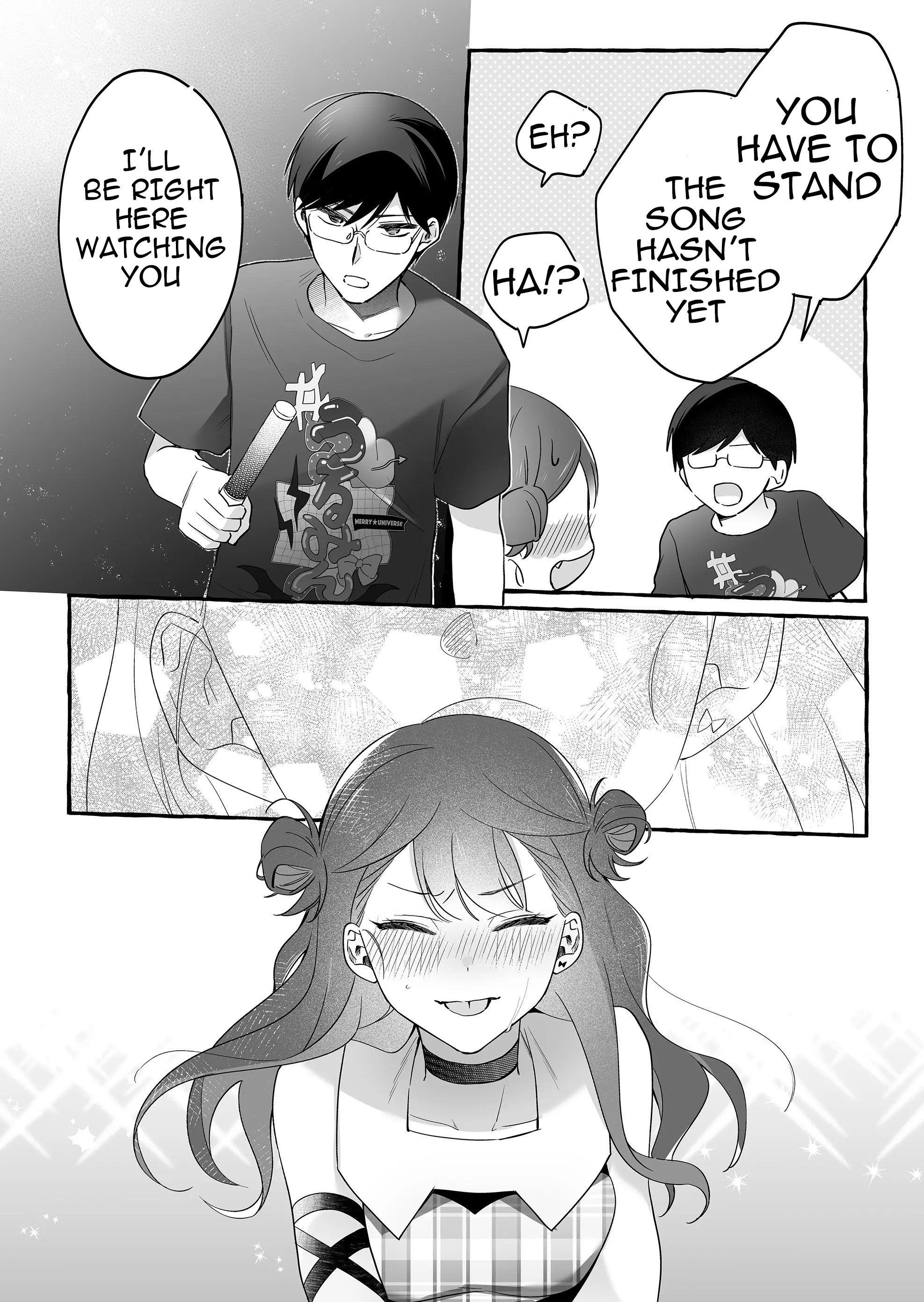 Halaman dari Damedol to Sekai ni Hitori Dake no Fan Chapter 26