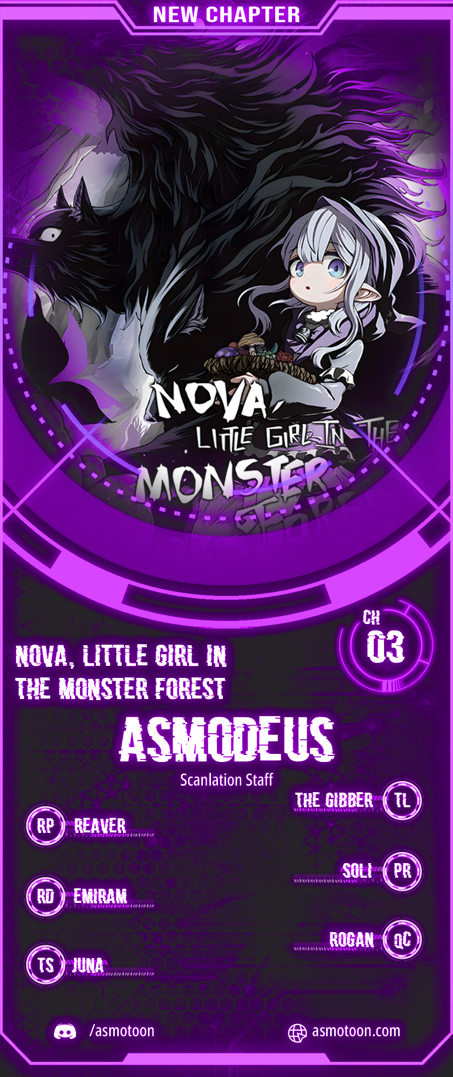 Halaman dari Mamono no Mori no Shojo Nova Chapter 3