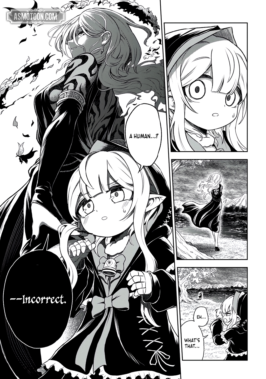 Halaman dari Mamono no Mori no Shojo Nova Chapter 3