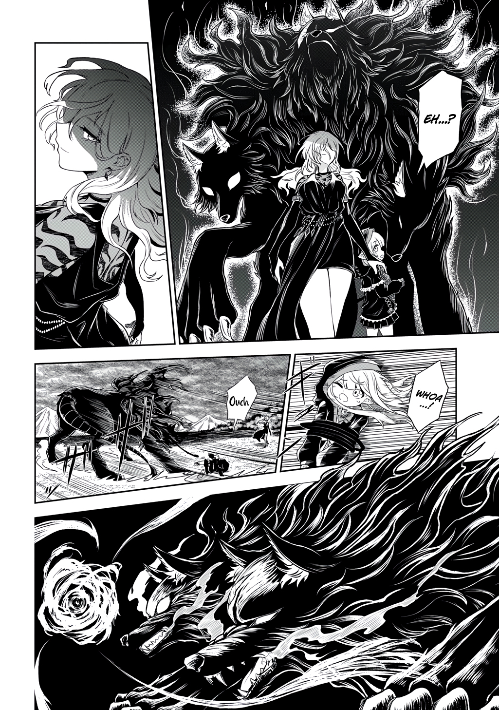 Halaman dari Mamono no Mori no Shojo Nova Chapter 3