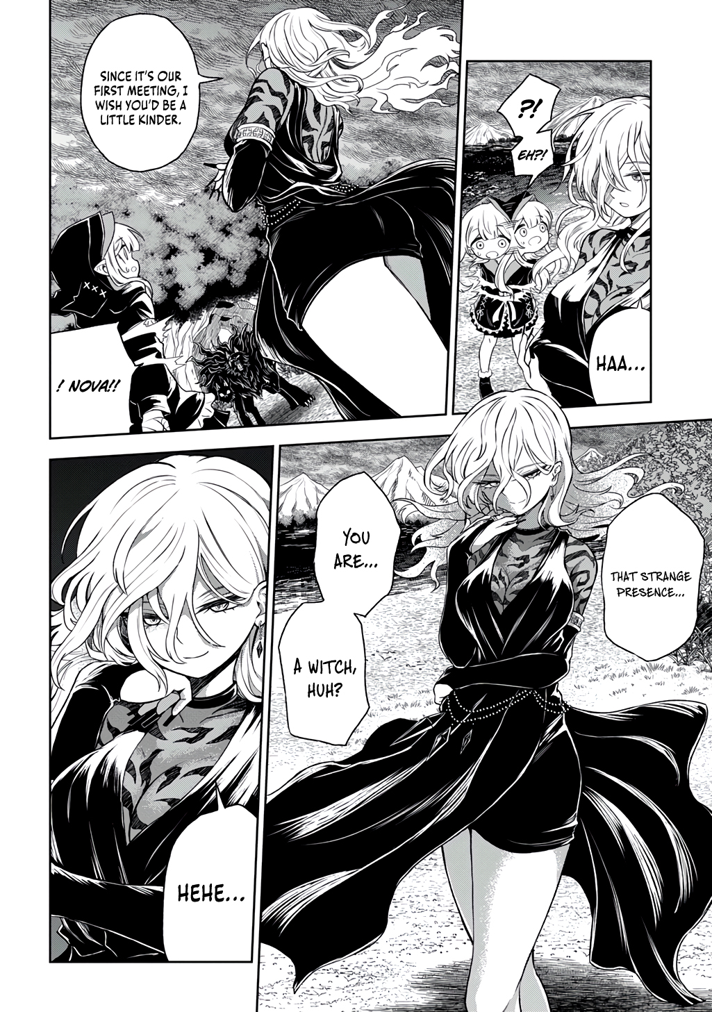 Halaman dari Mamono no Mori no Shojo Nova Chapter 3