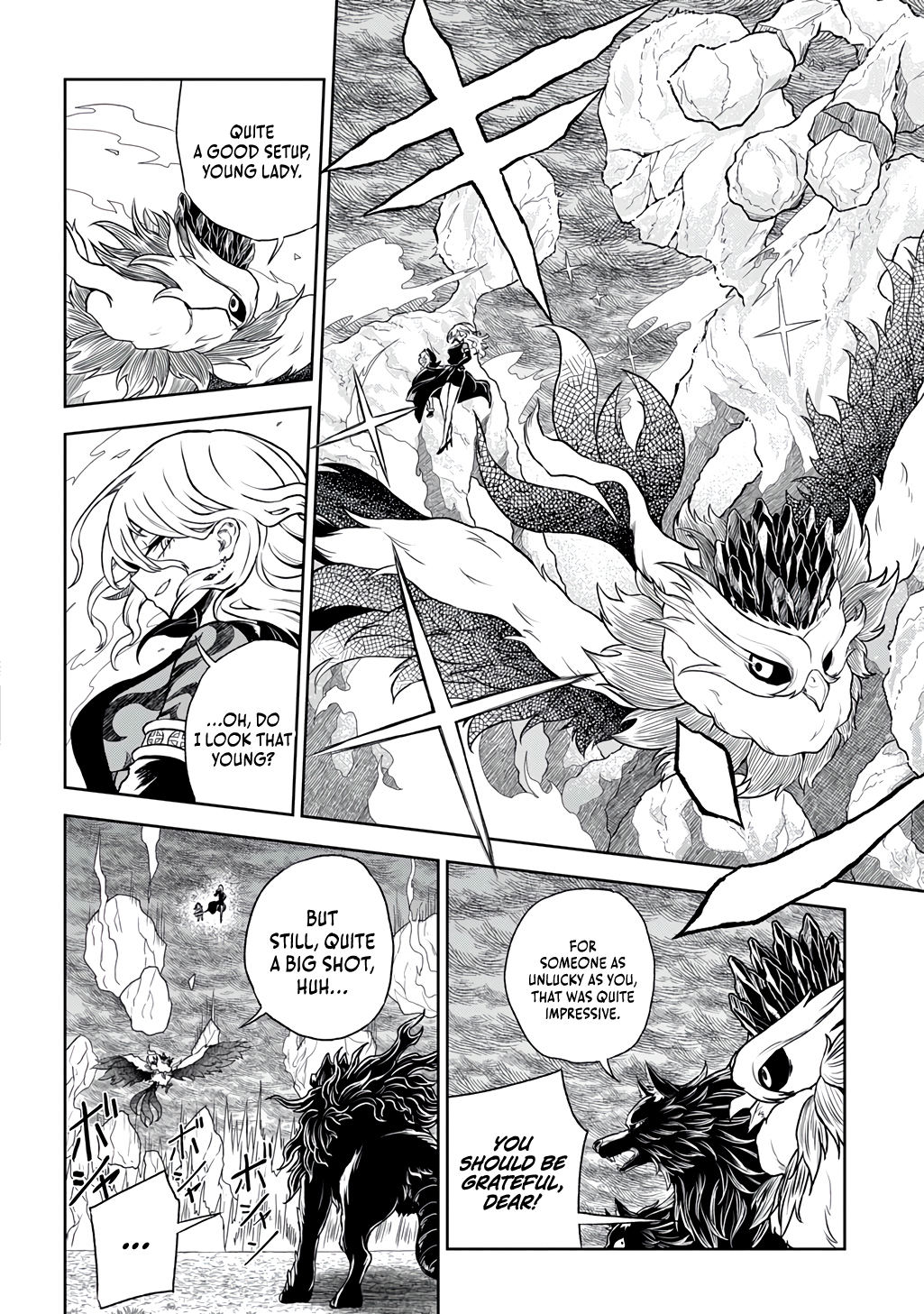 Halaman dari Mamono no Mori no Shojo Nova Chapter 3