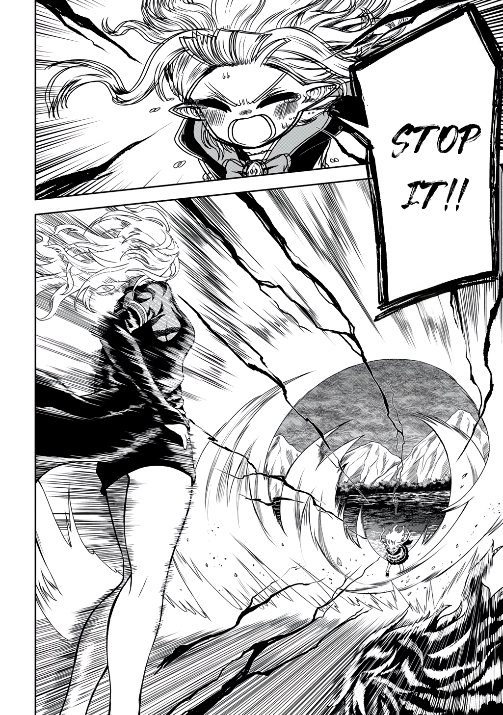 Halaman dari Mamono no Mori no Shojo Nova Chapter 3