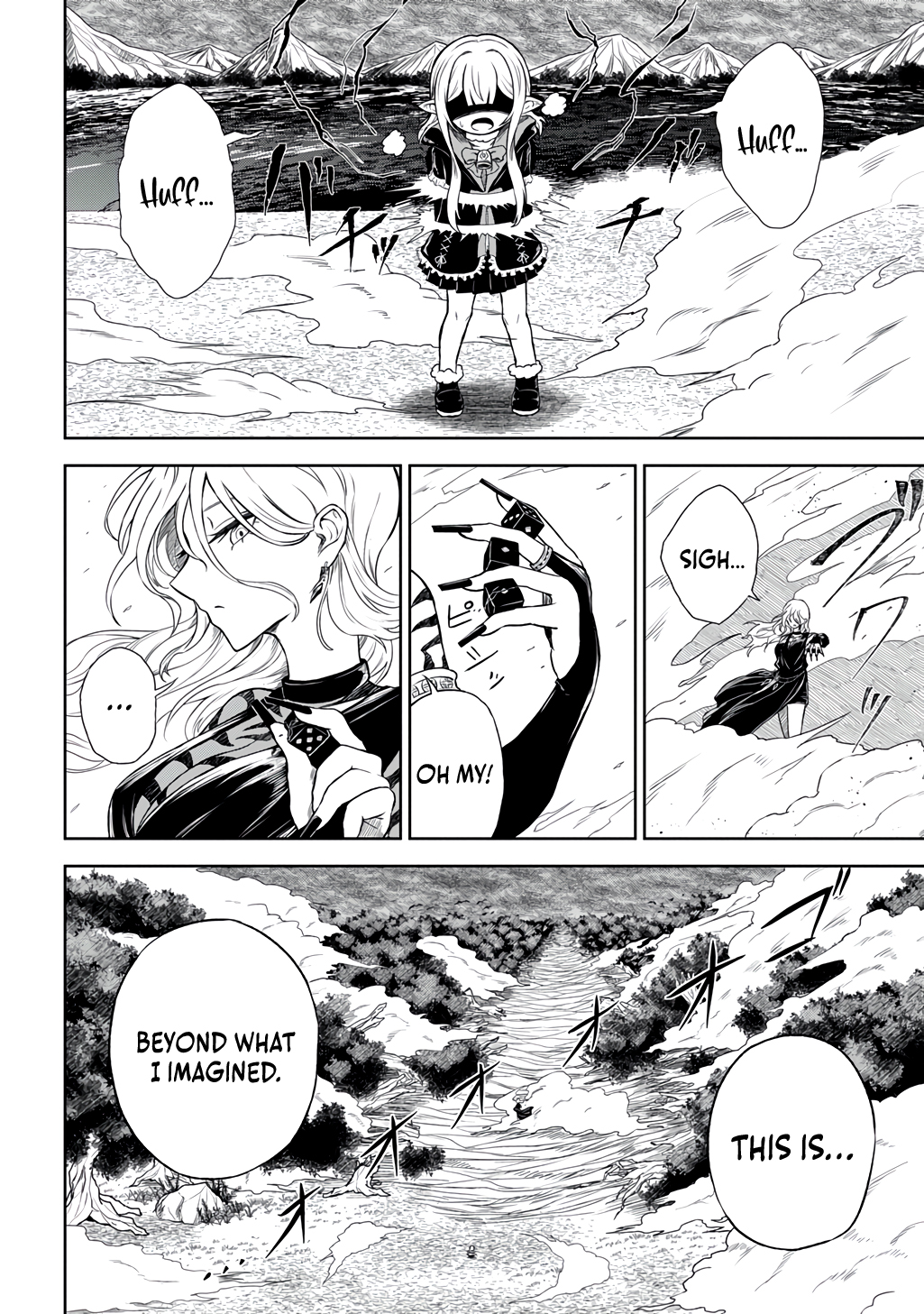 Halaman dari Mamono no Mori no Shojo Nova Chapter 3