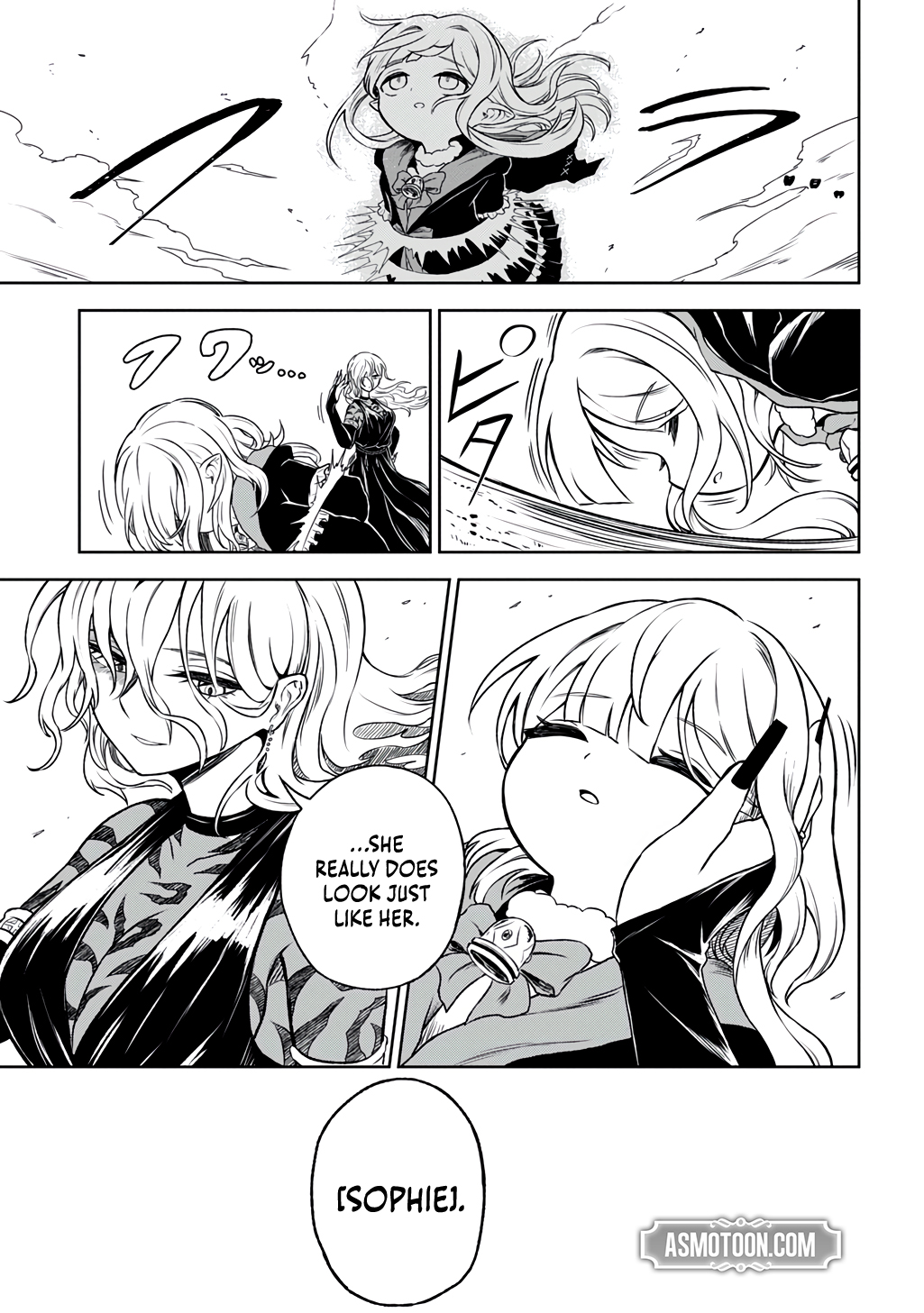 Halaman dari Mamono no Mori no Shojo Nova Chapter 3