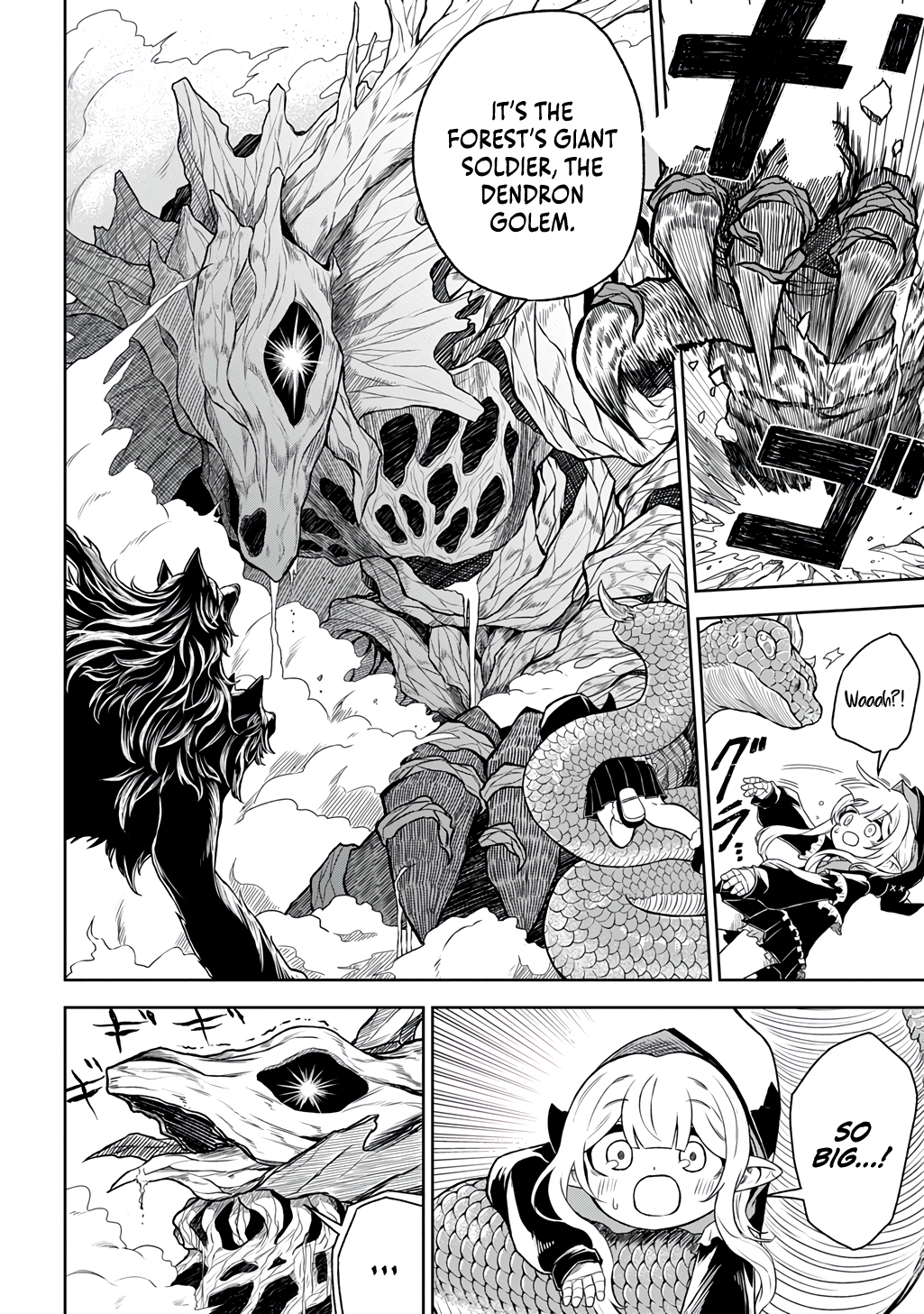 Halaman dari Mamono no Mori no Shojo Nova Chapter 3