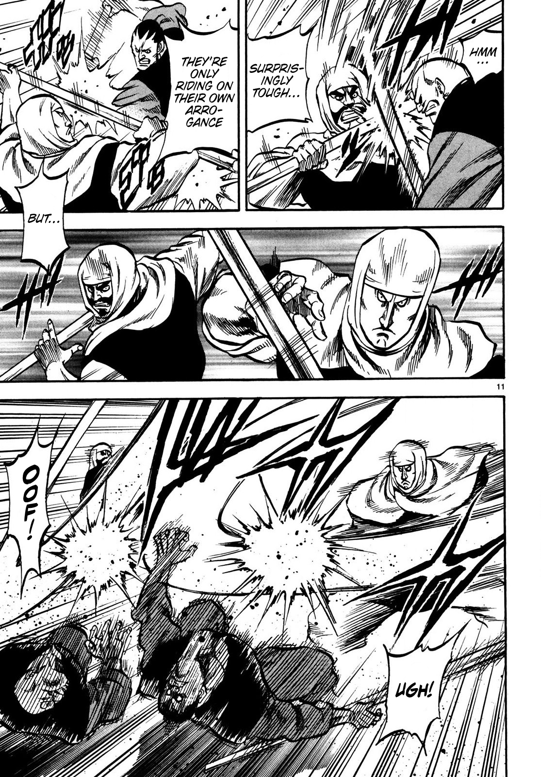 Halaman dari Ten'i Muhō Musashibō Benkei Chapter 1