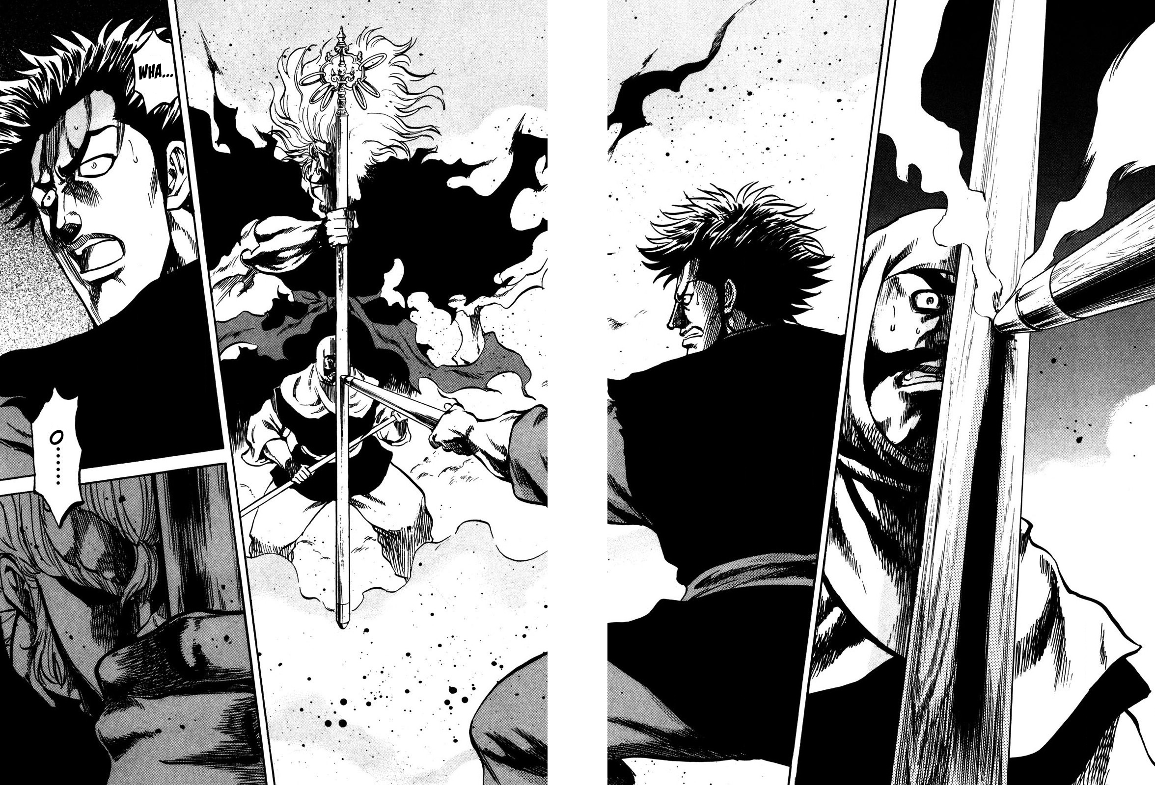 Halaman dari Ten'i Muhō Musashibō Benkei Chapter 1