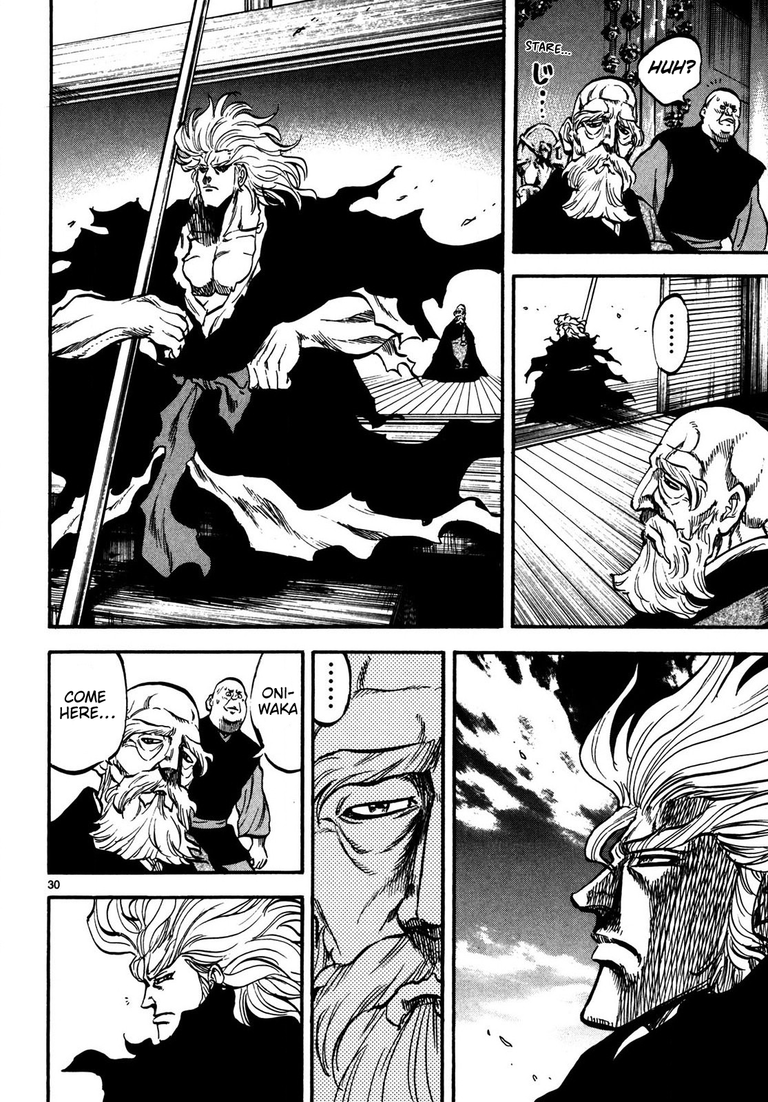Halaman dari Ten'i Muhō Musashibō Benkei Chapter 1