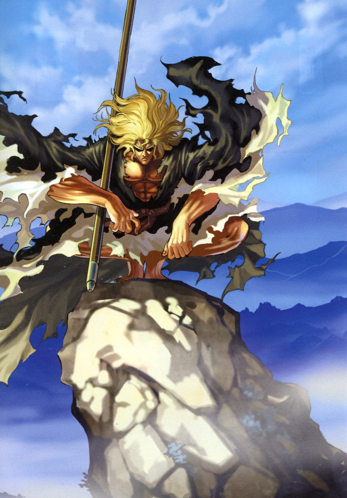 Halaman dari Ten'i Muhō Musashibō Benkei Chapter 1