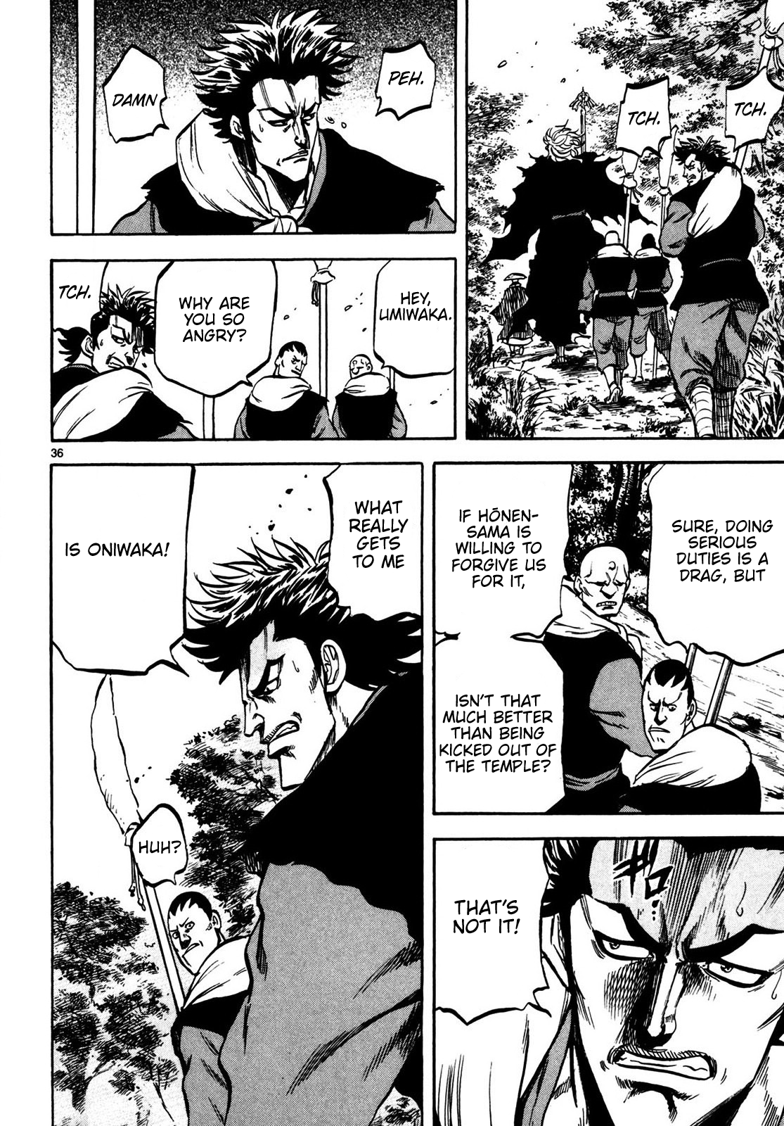 Halaman dari Ten'i Muhō Musashibō Benkei Chapter 1