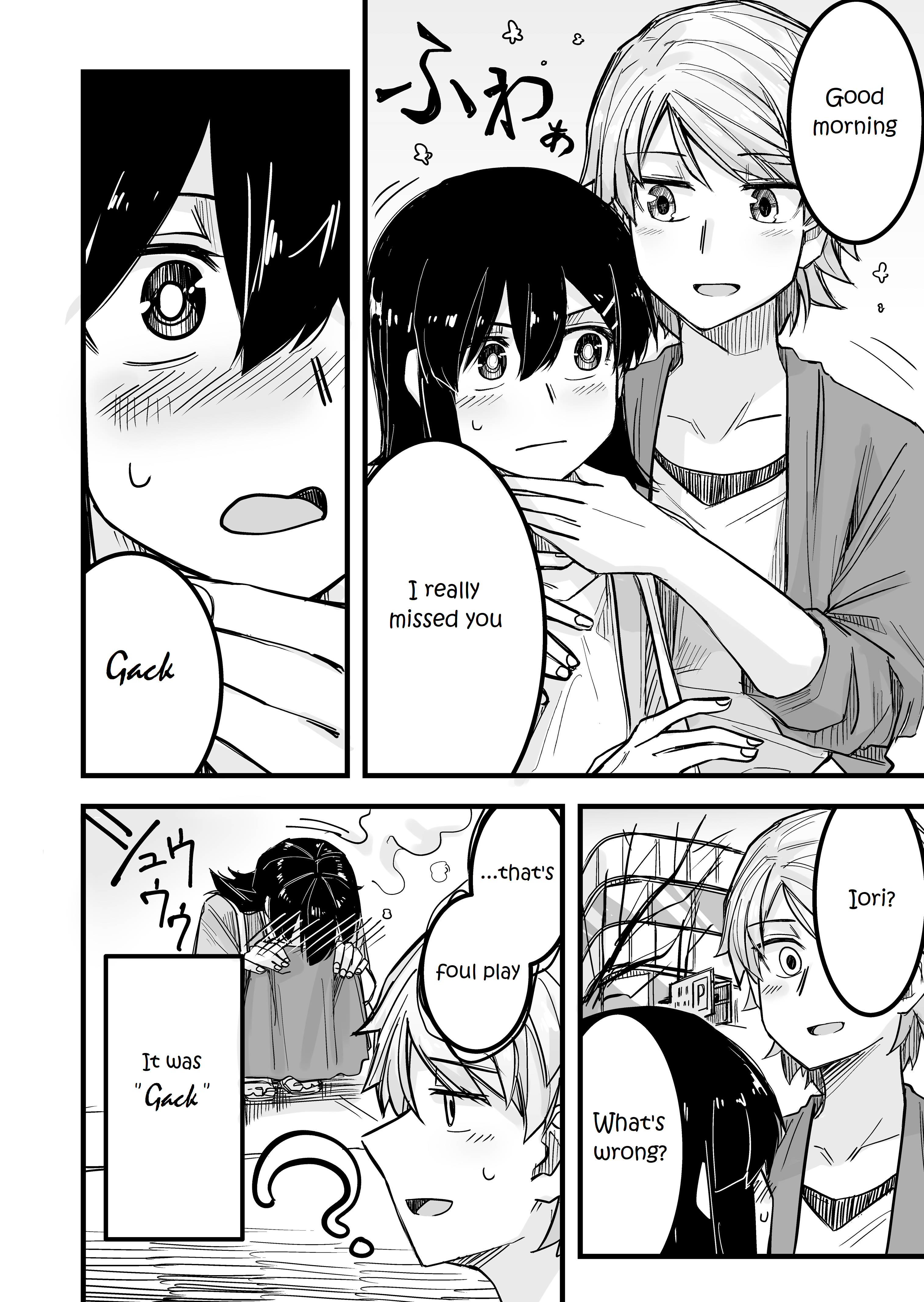 Halaman dari Ikemen Joshi to Josou Danshi Chapter 7