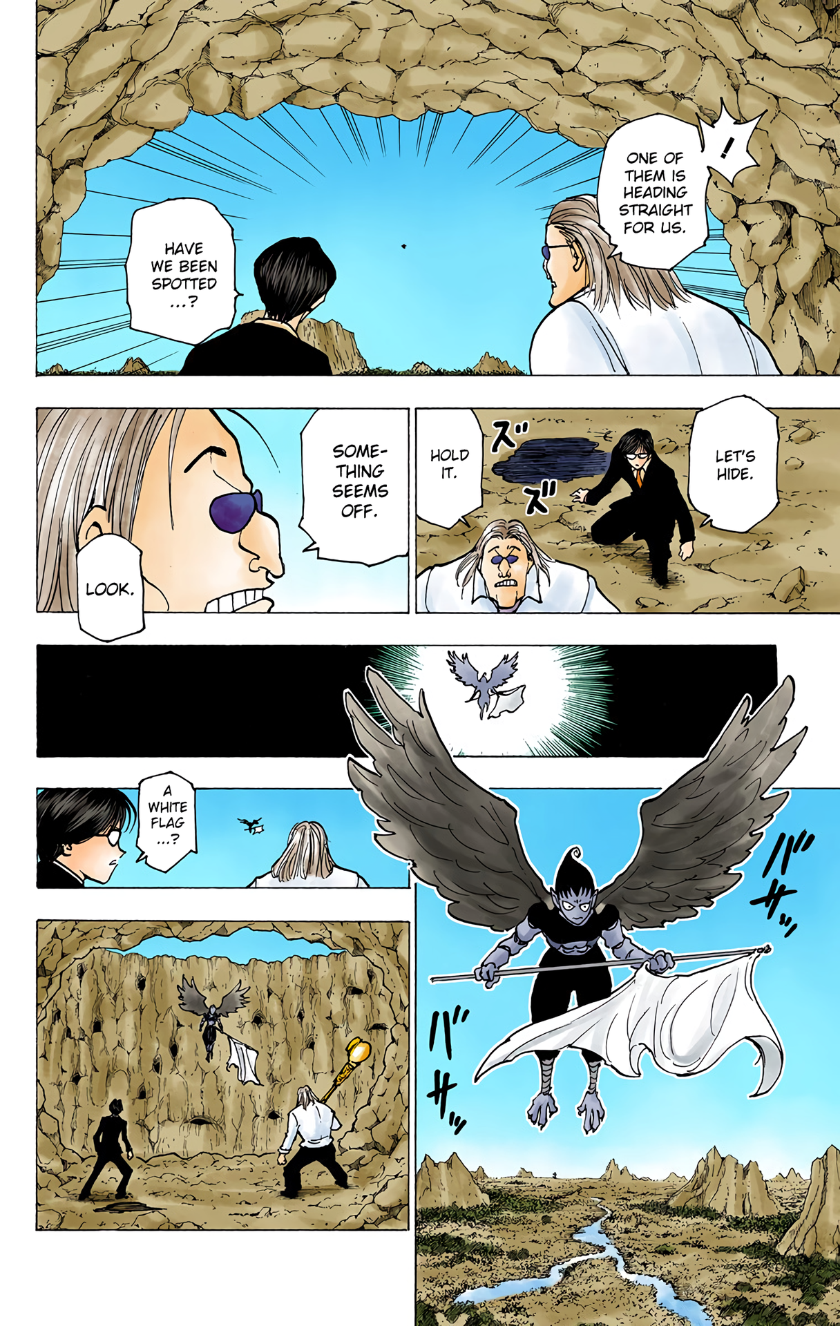 Halaman dari HUNTER x HUNTER (Official Colored) Chapter 213