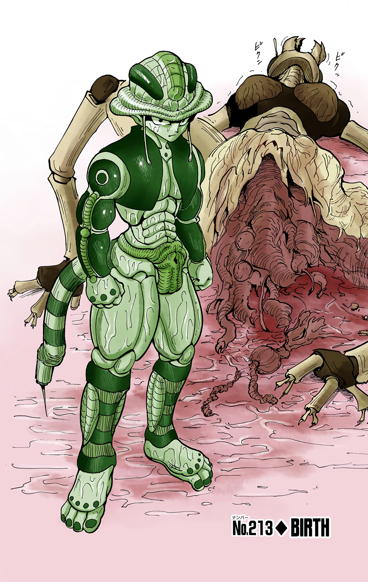 Halaman dari HUNTER x HUNTER (Official Colored) Chapter 213