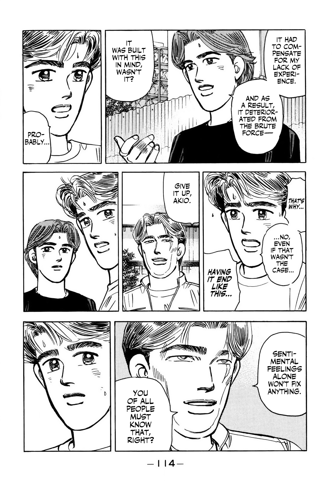 Halaman dari Wangan Midnight Chapter 153