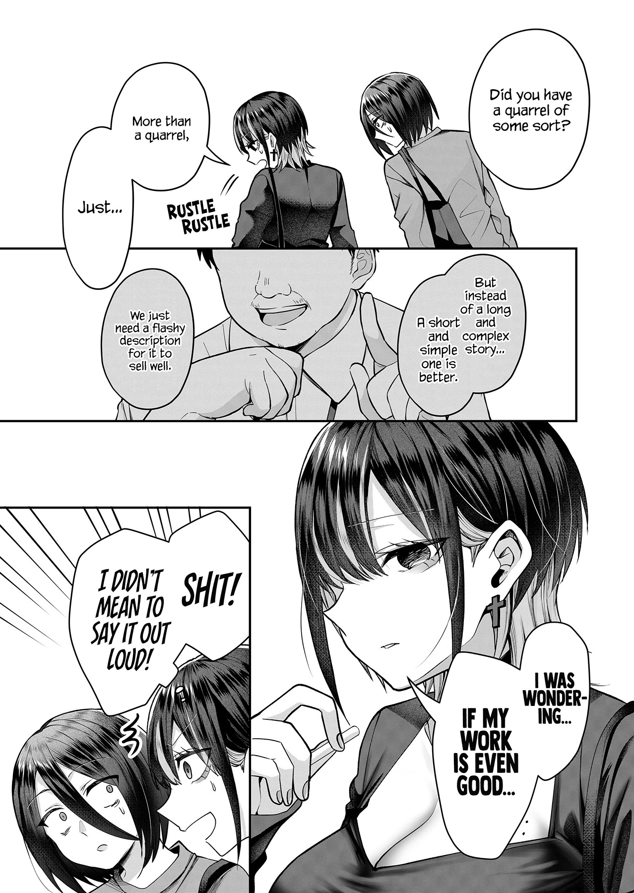 Halaman dari Gal Yome no Himitsu Chapter 8