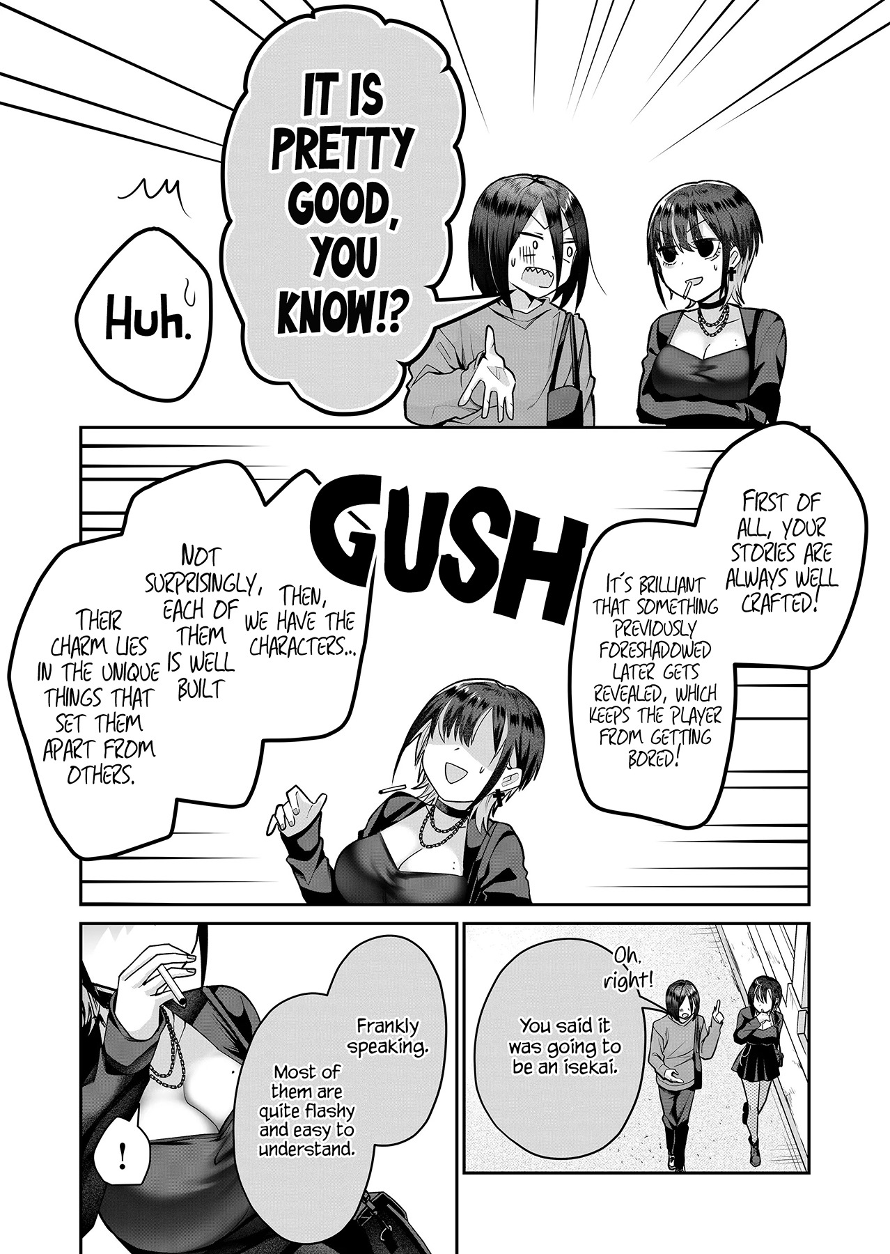 Halaman dari Gal Yome no Himitsu Chapter 8