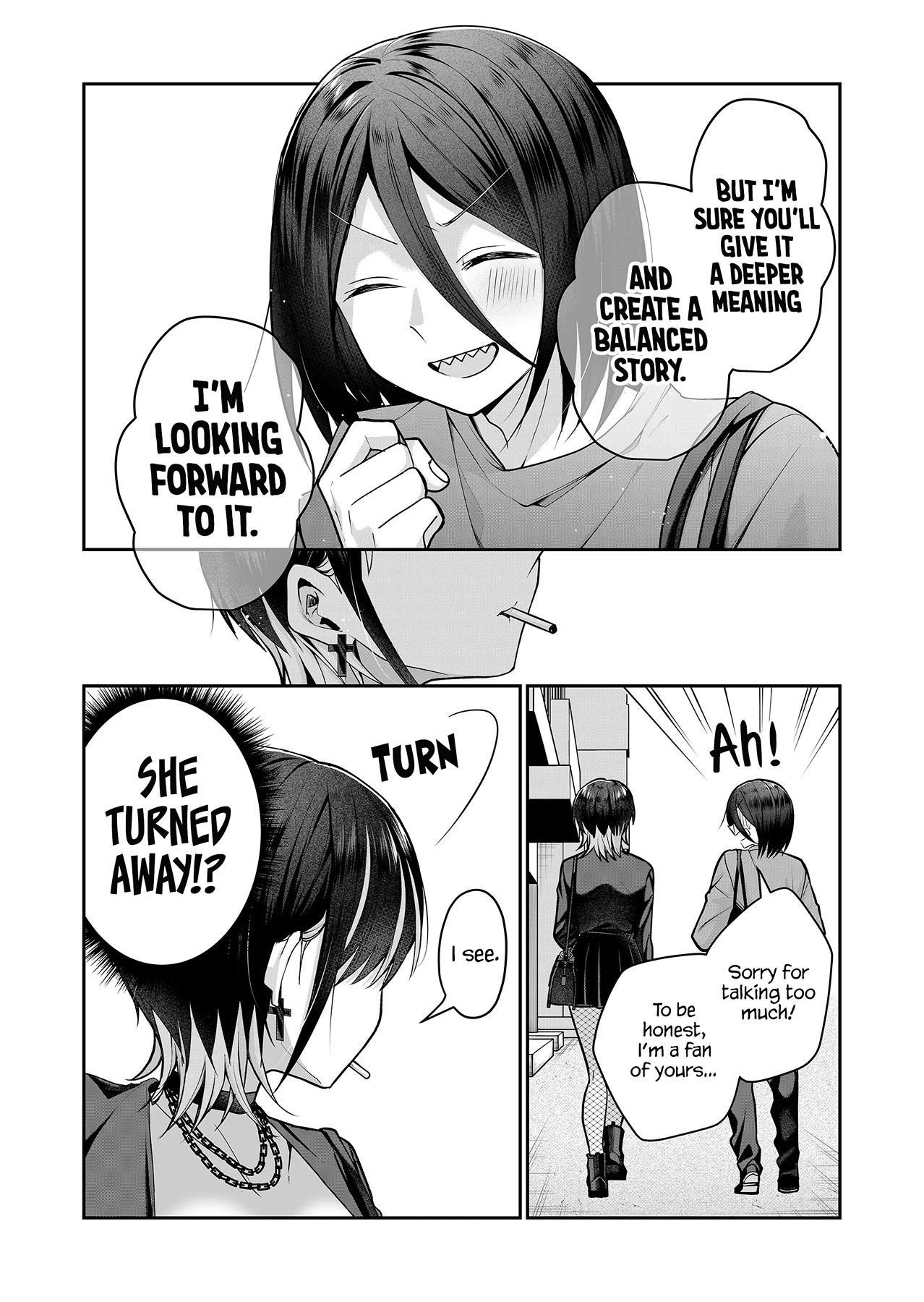 Halaman dari Gal Yome no Himitsu Chapter 8