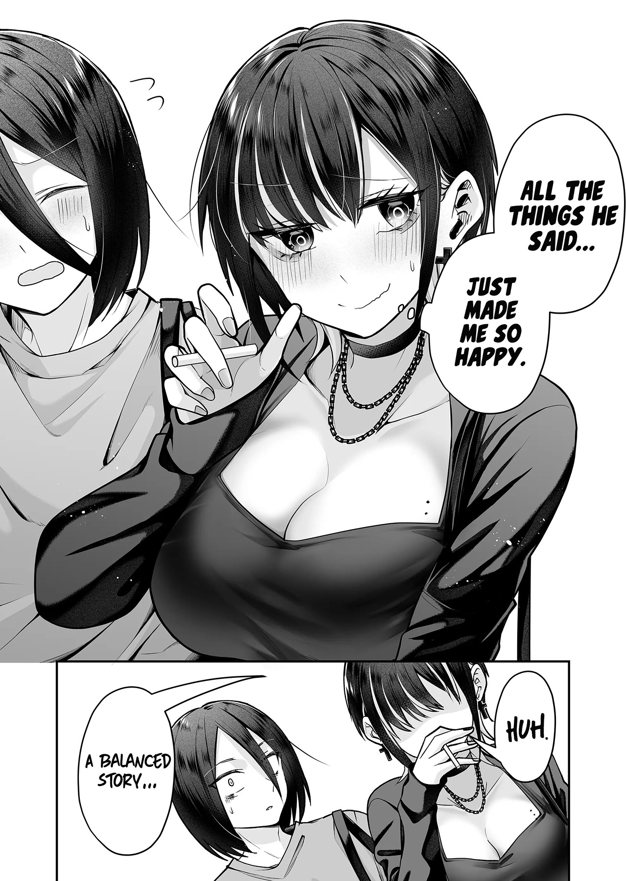 Halaman dari Gal Yome no Himitsu Chapter 8