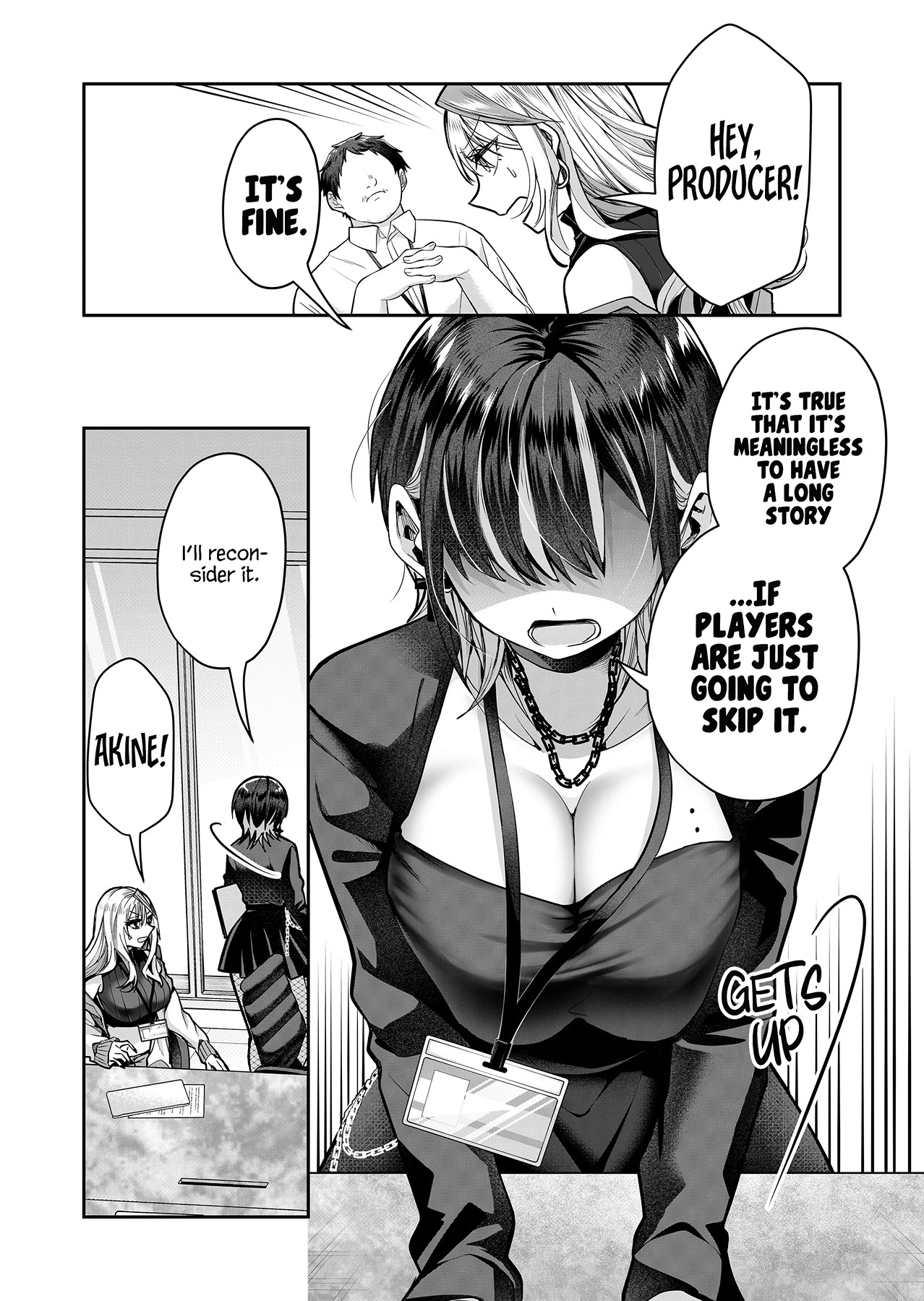 Halaman dari Gal Yome no Himitsu Chapter 8
