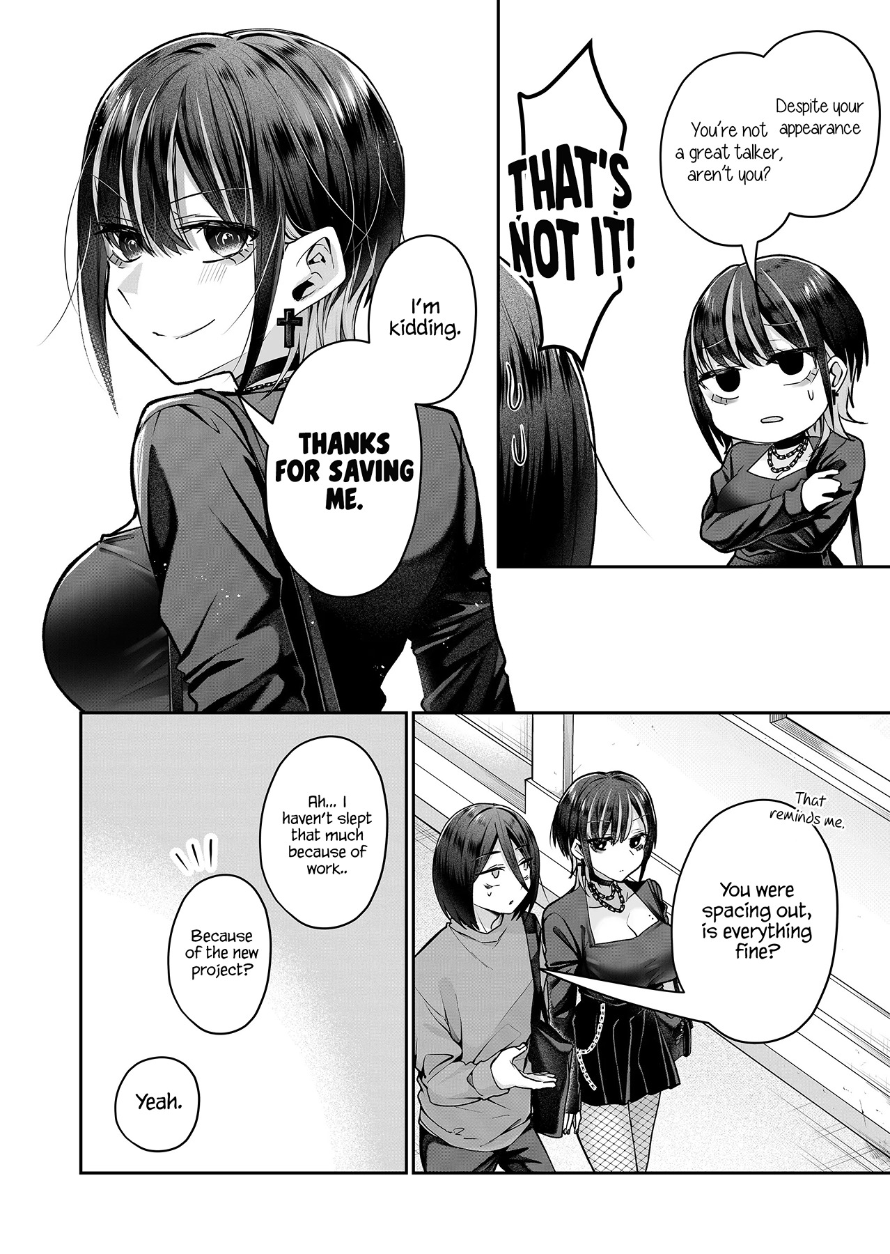 Halaman dari Gal Yome no Himitsu Chapter 8