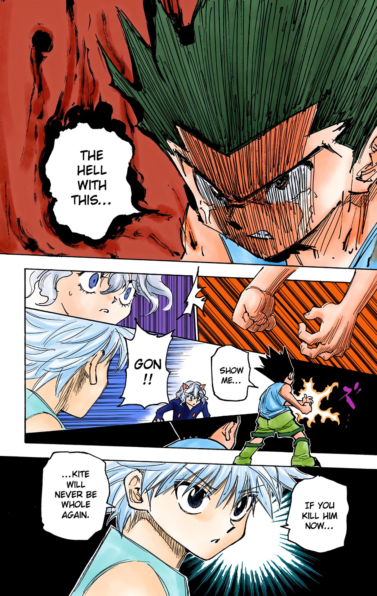 Halaman dari HUNTER x HUNTER (Official Colored) Chapter 275
