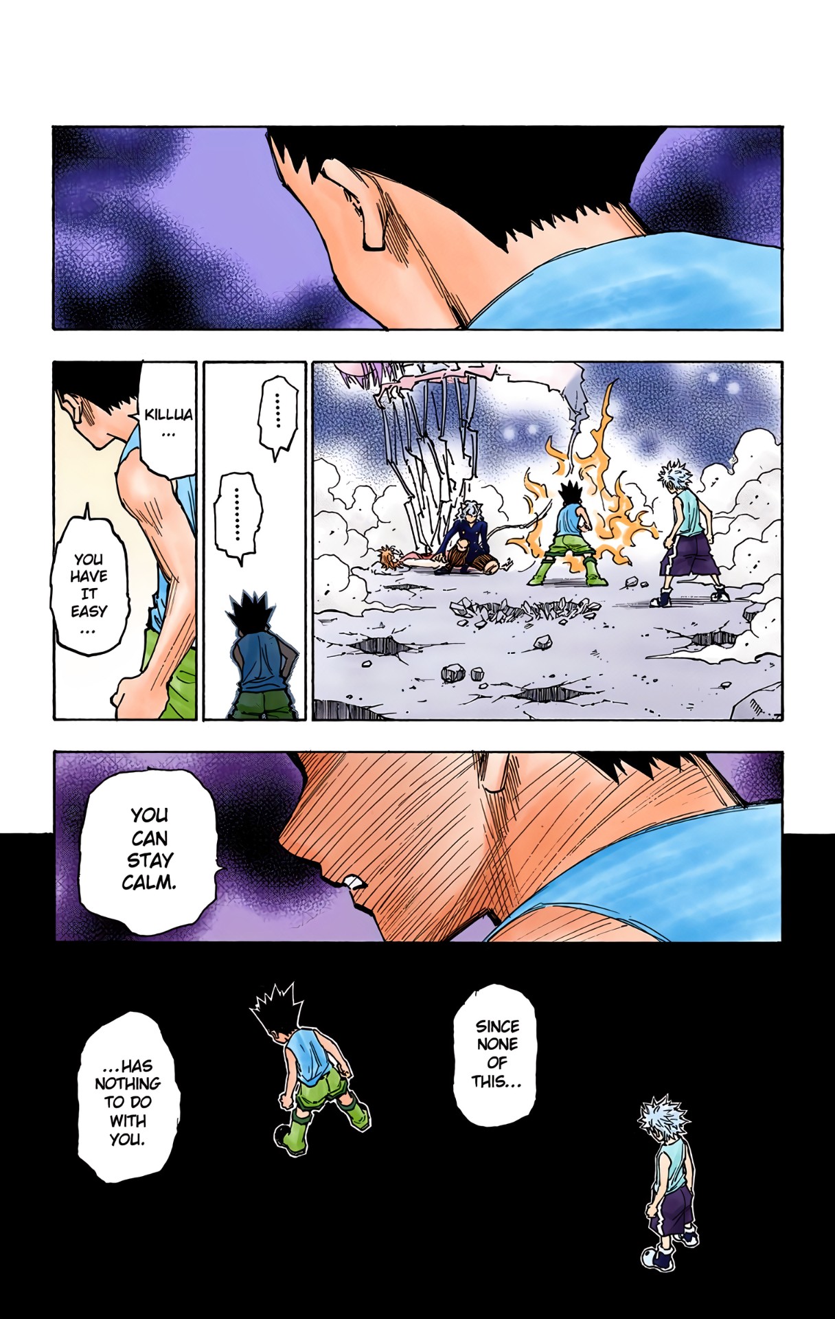Halaman dari HUNTER x HUNTER (Official Colored) Chapter 275