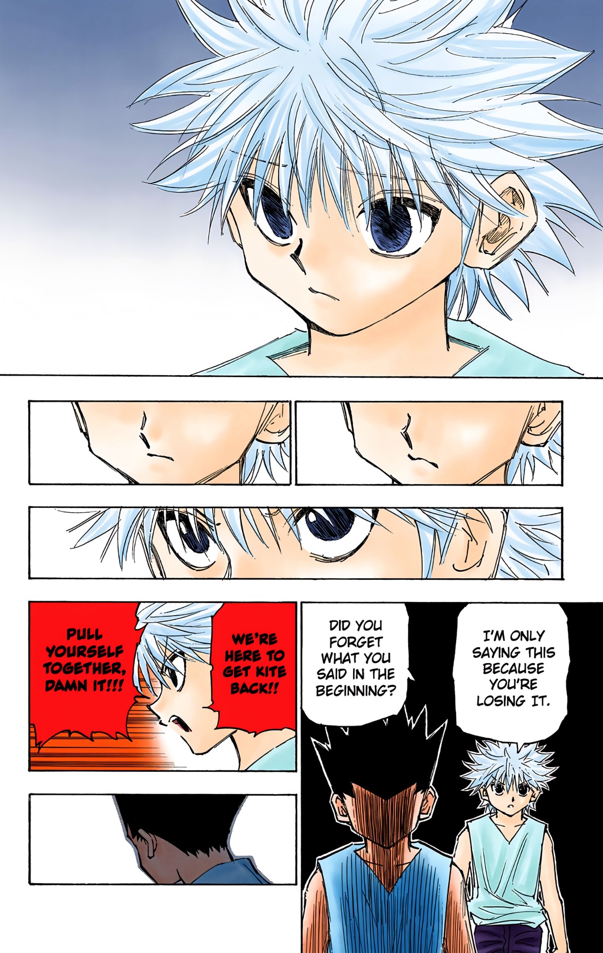 Halaman dari HUNTER x HUNTER (Official Colored) Chapter 275
