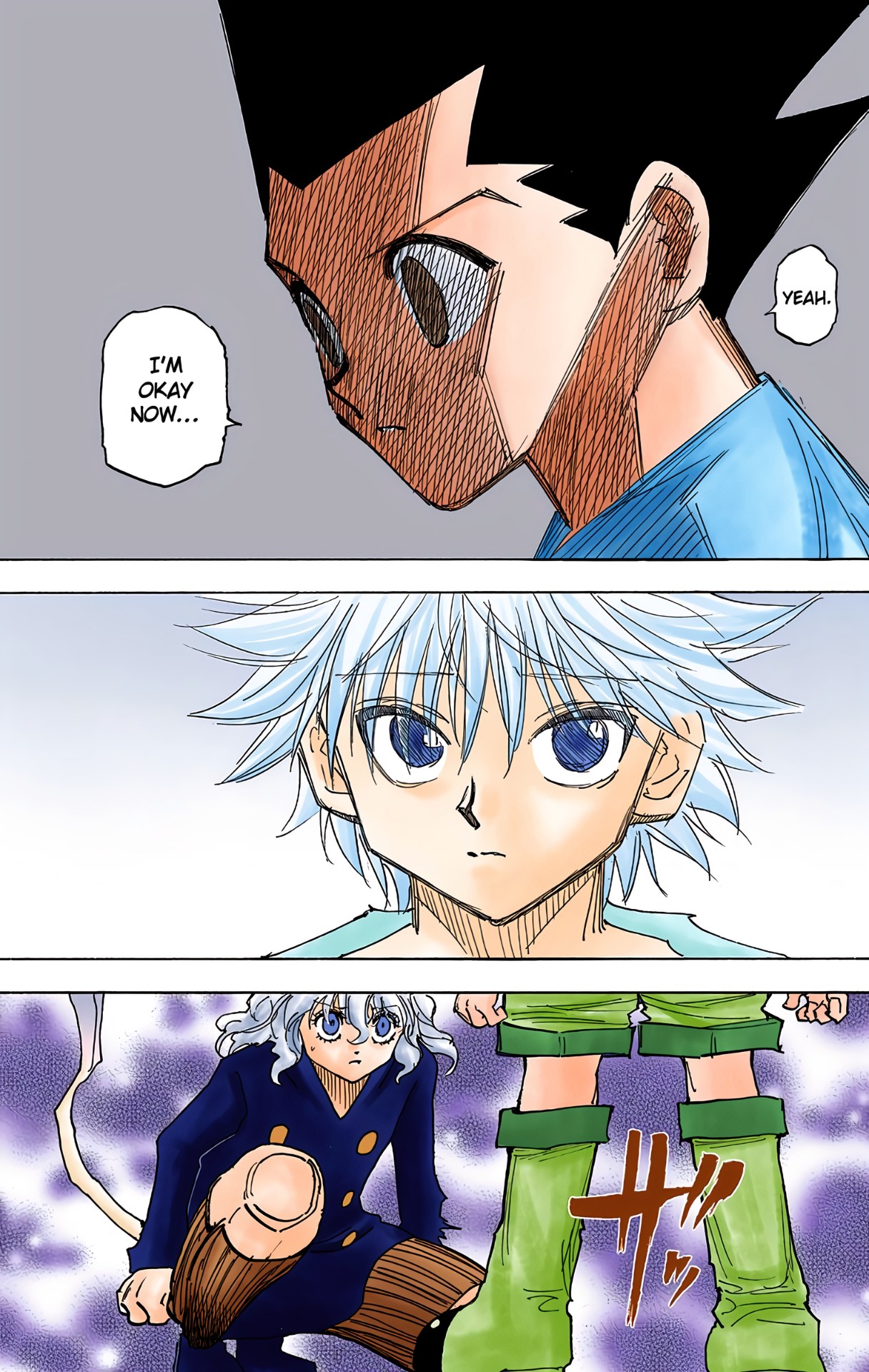 Halaman dari HUNTER x HUNTER (Official Colored) Chapter 275