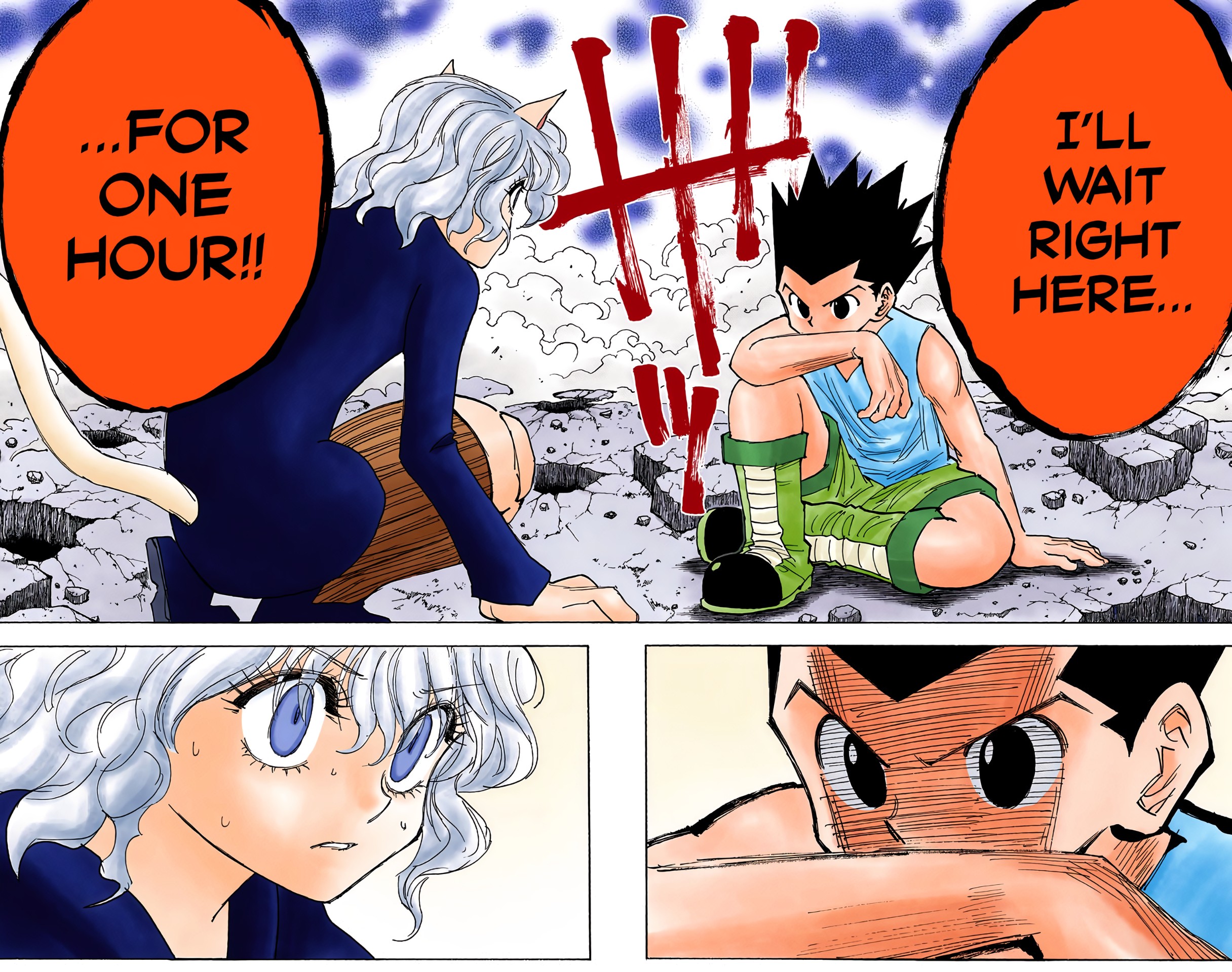 Halaman dari HUNTER x HUNTER (Official Colored) Chapter 275