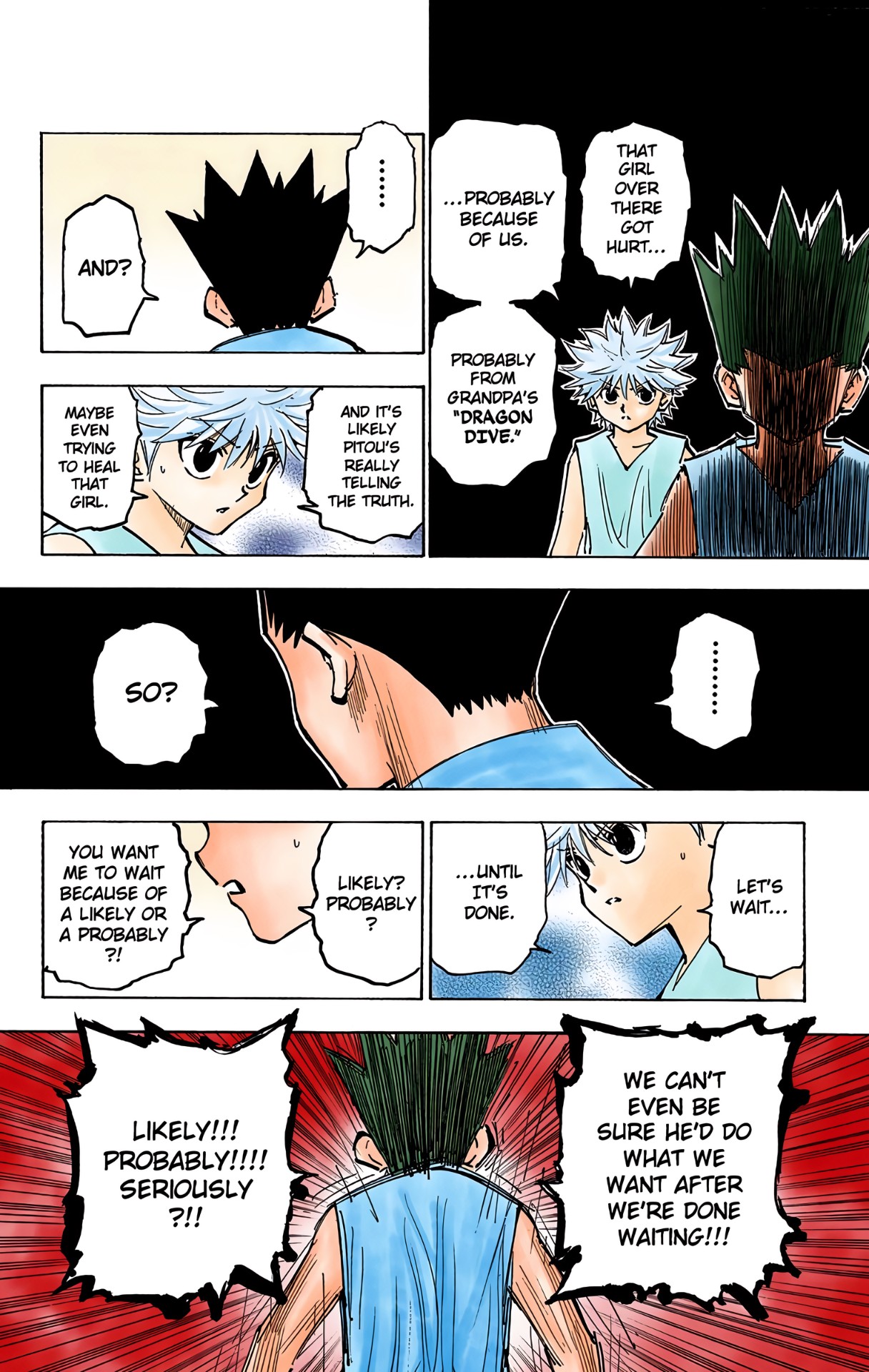 Halaman dari HUNTER x HUNTER (Official Colored) Chapter 275