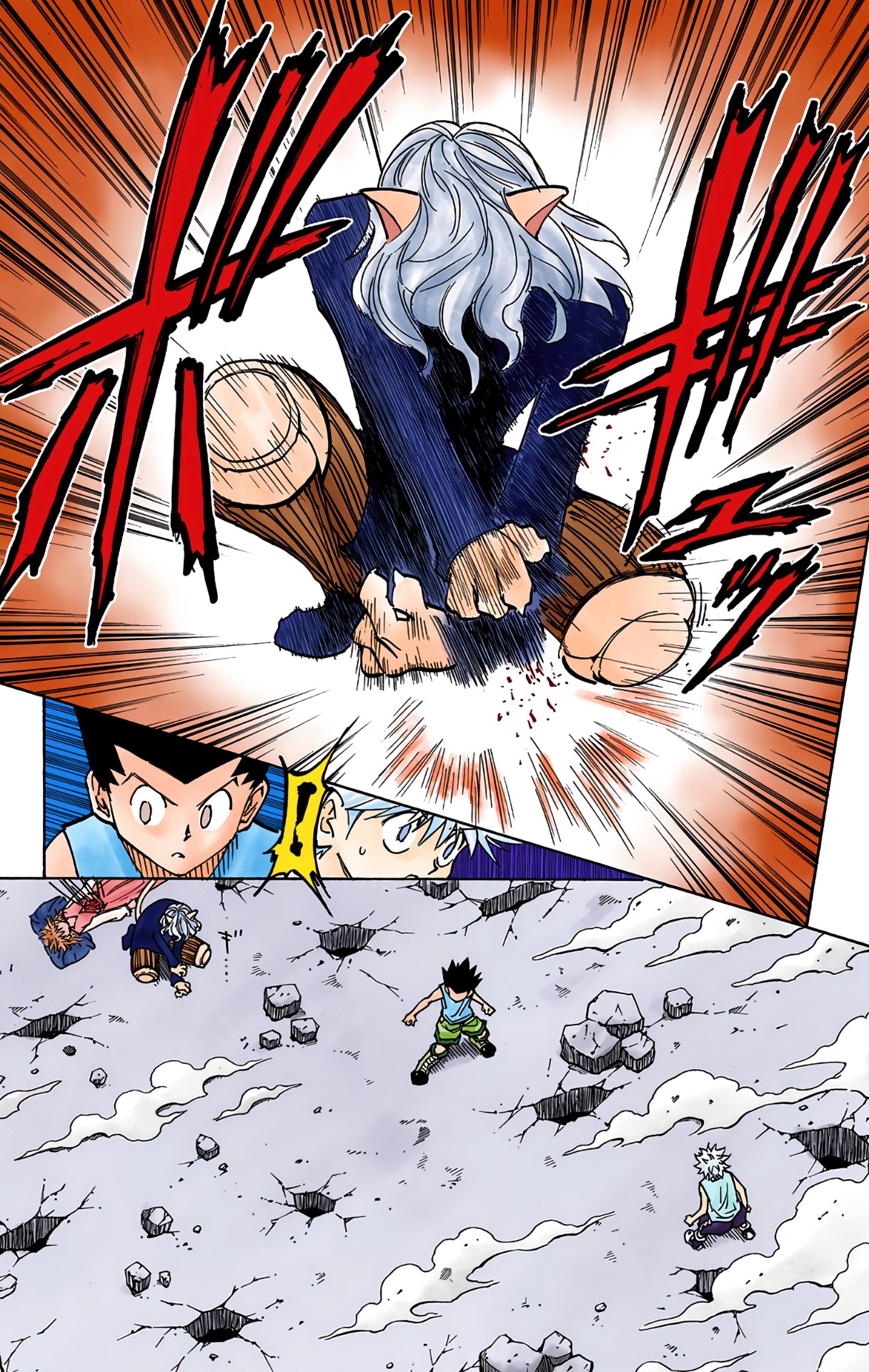 Halaman dari HUNTER x HUNTER (Official Colored) Chapter 275