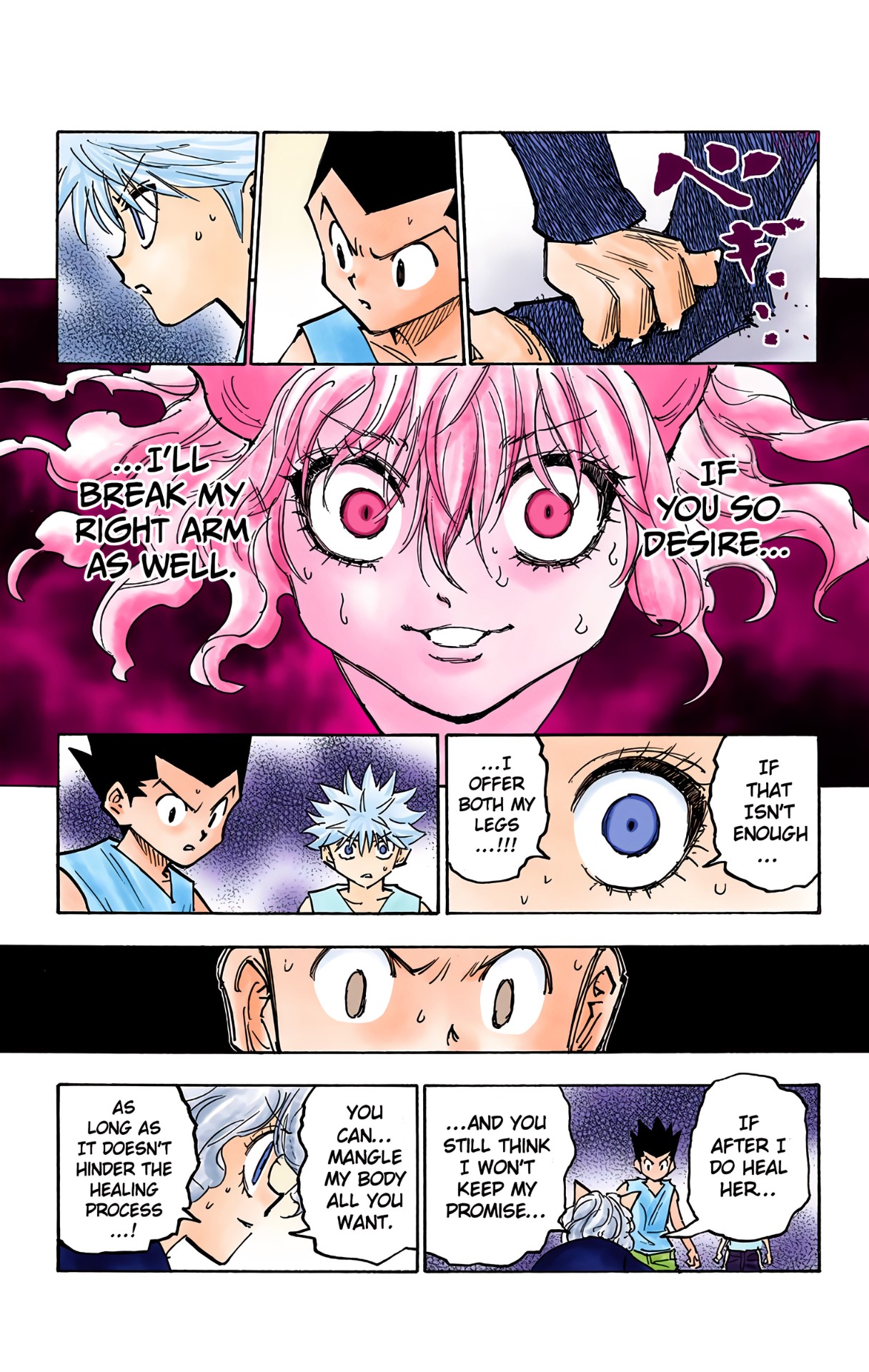 Halaman dari HUNTER x HUNTER (Official Colored) Chapter 275