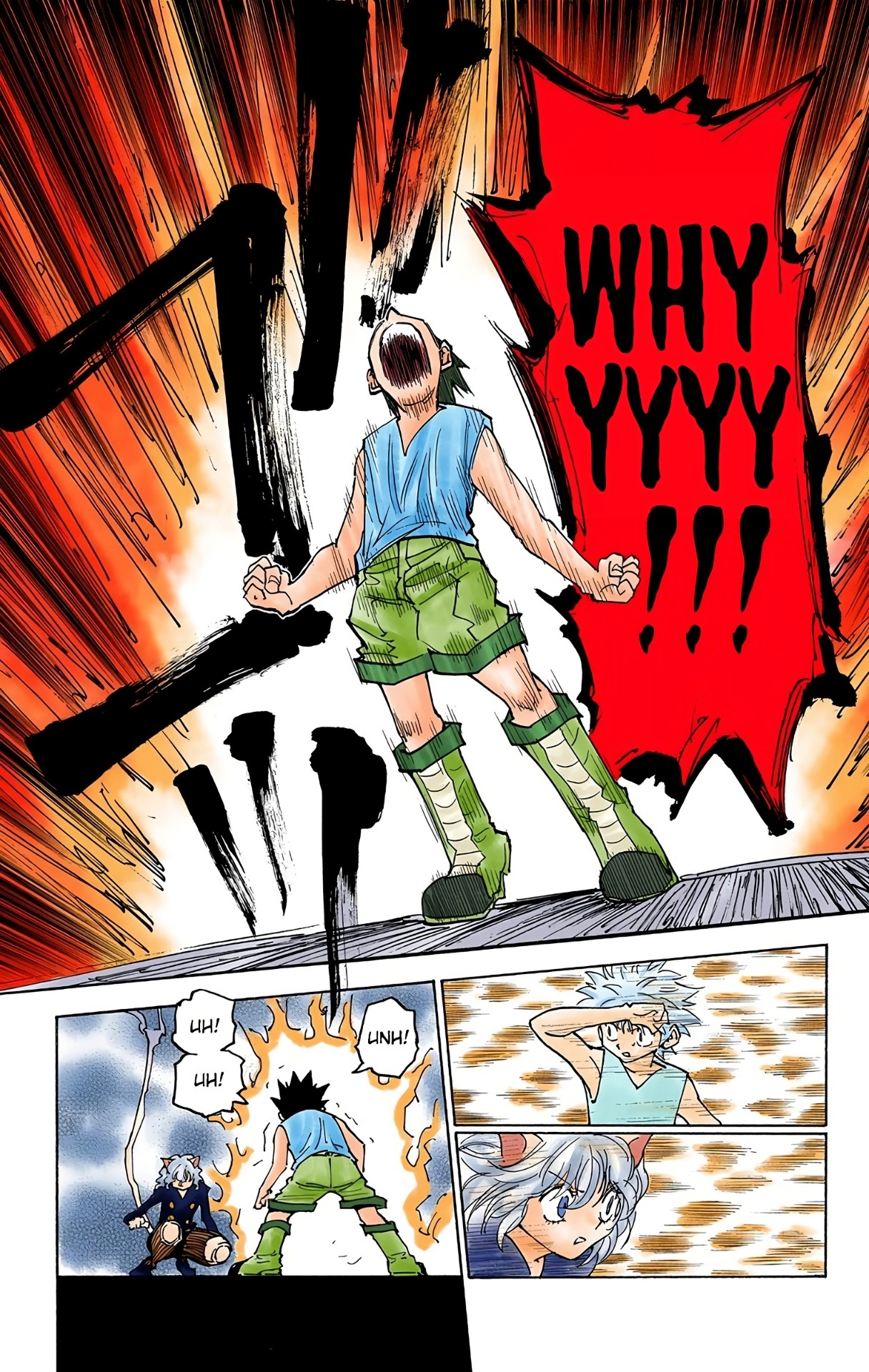 Halaman dari HUNTER x HUNTER (Official Colored) Chapter 275
