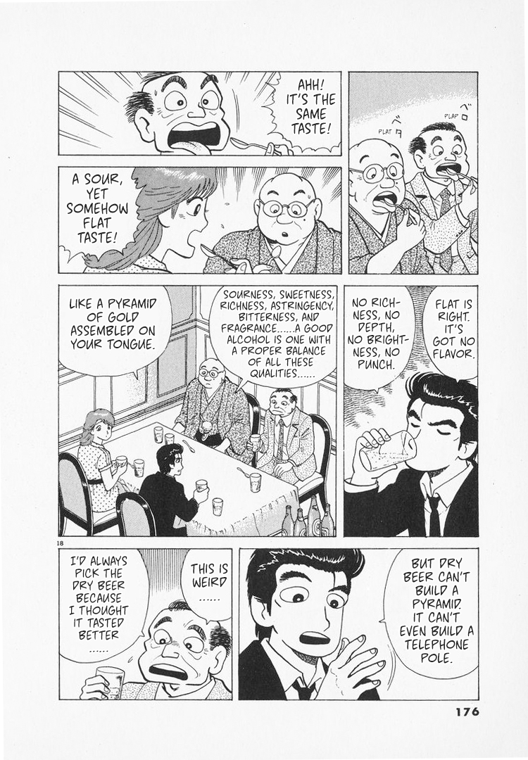 Halaman dari Oishinbo Chapter 166