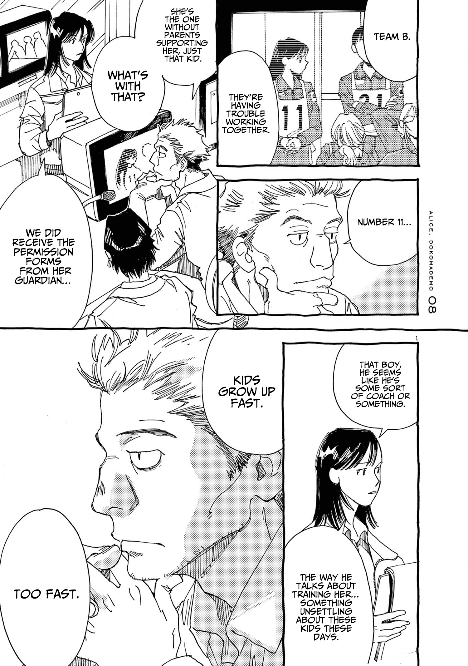 Halaman dari Alice, Dokomademo Chapter 8