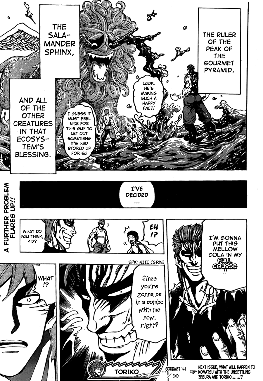 Halaman dari TORIKO Chapter 141
